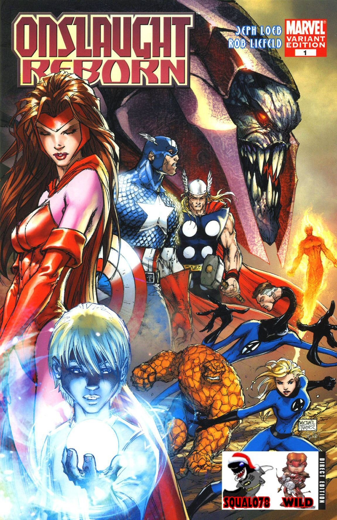 Portada ampliada de ONSLAUGHT REBORN