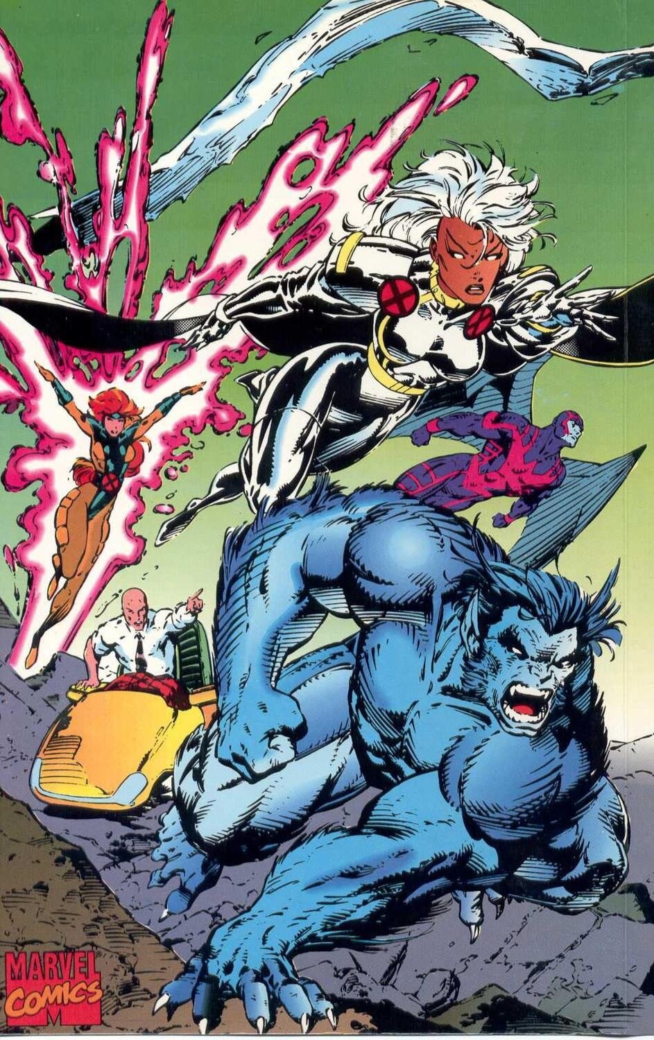 Portada ampliada de X-Men Vol