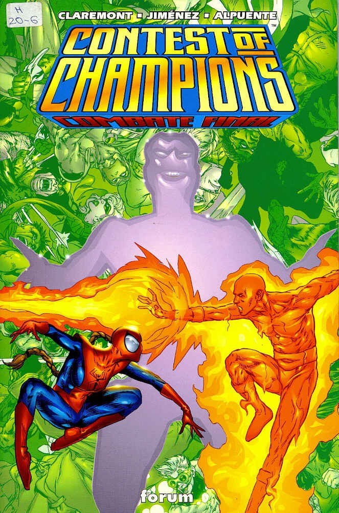 Portada ampliada de CONTEST OF CHAMPIONS