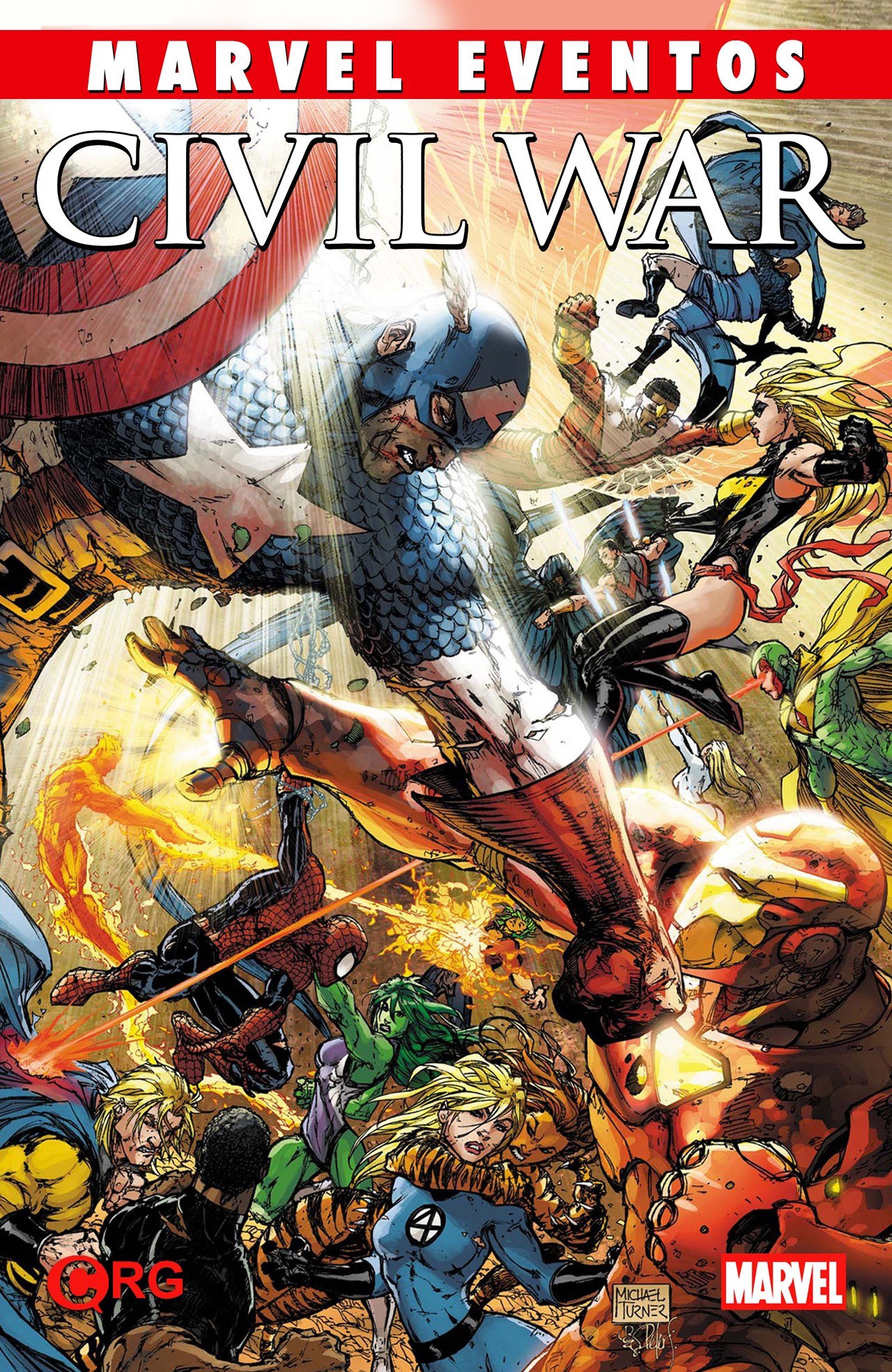 Portada ampliada de CIVIL WAR