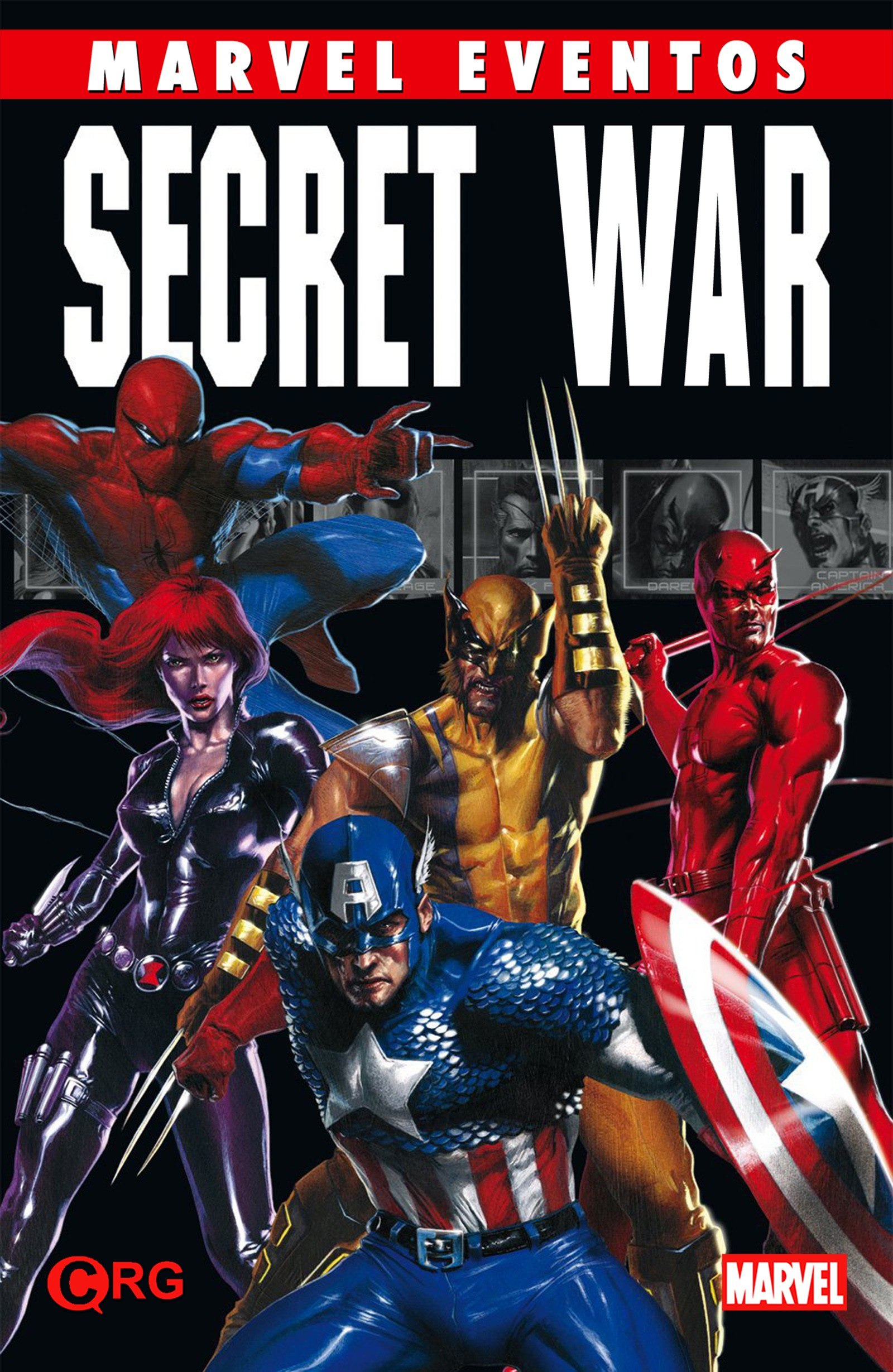 Portada ampliada de SECRET WAR