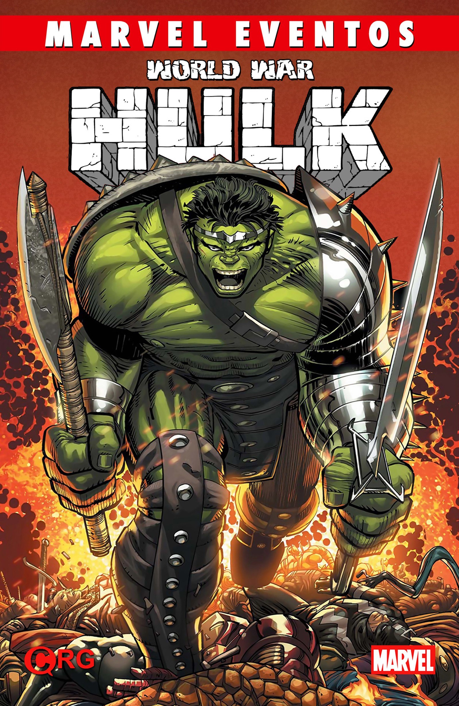 Portada ampliada de MARVEL EVENTOS WORLD WAR HULK