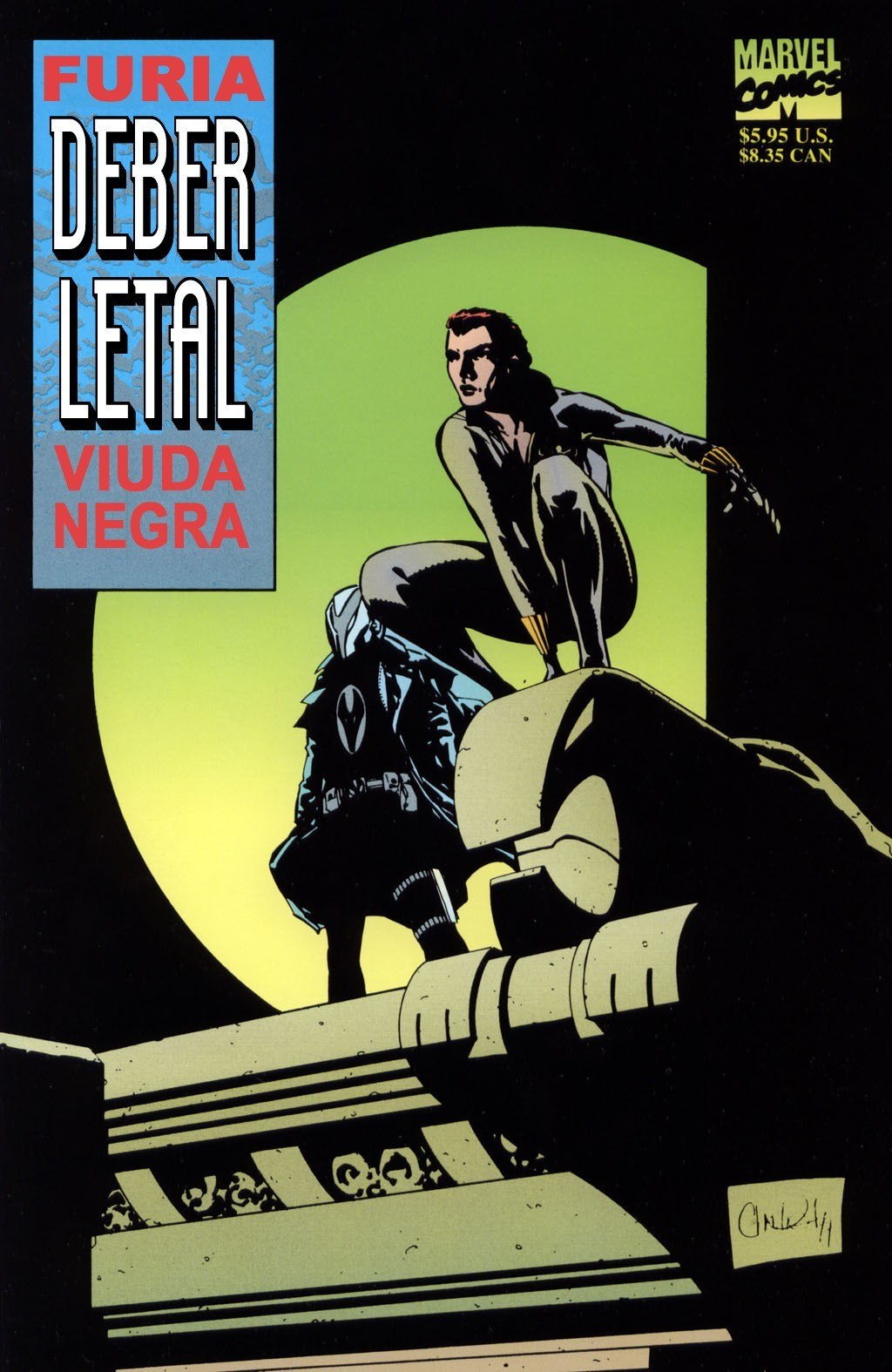 Portada ampliada de FURIA DEBER LETAL