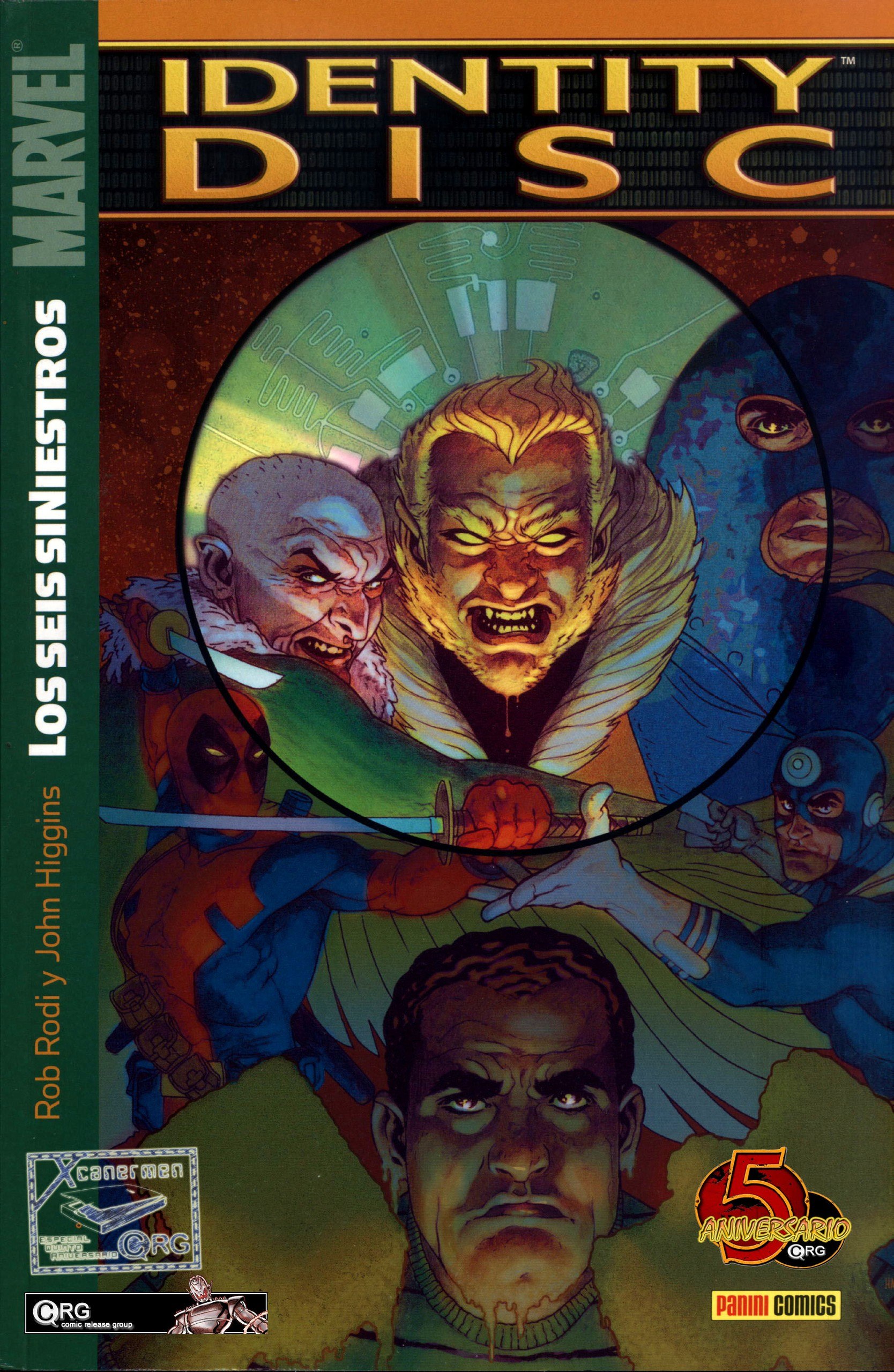 Portada ampliada de IDENTITY DISC