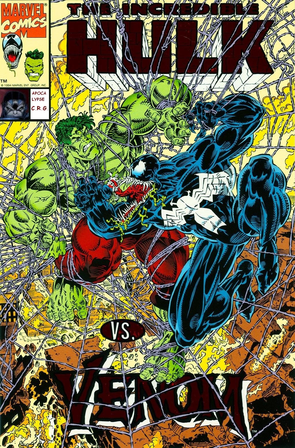 Portada ampliada de THE INCREDIBLE HULK