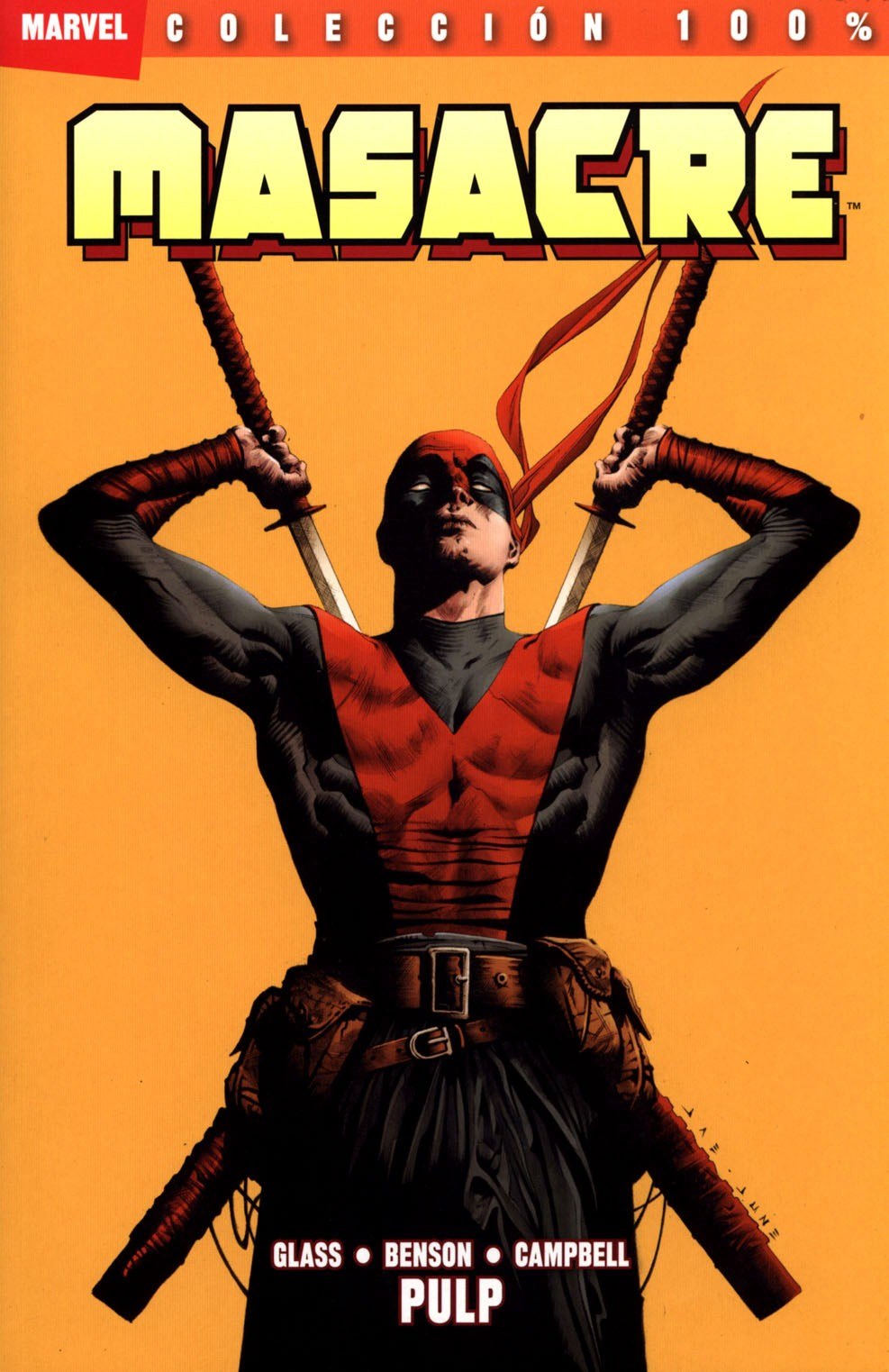 Portada ampliada de MASACRE