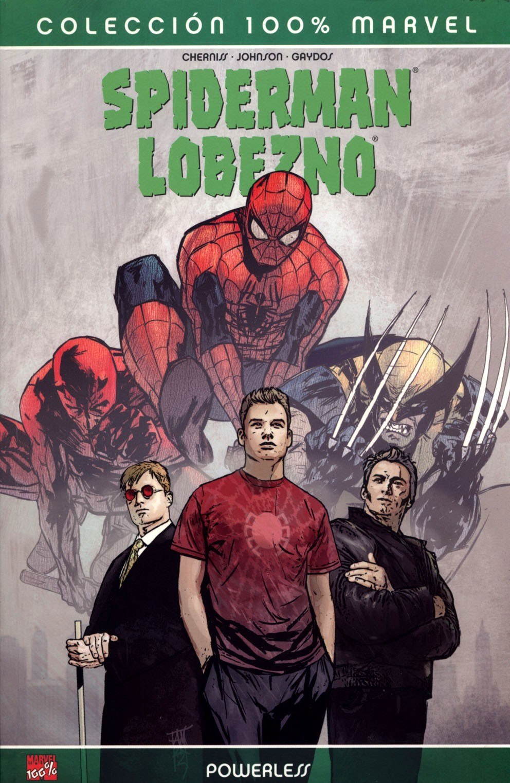Portada ampliada de SPIDERMAN LOBEZNO