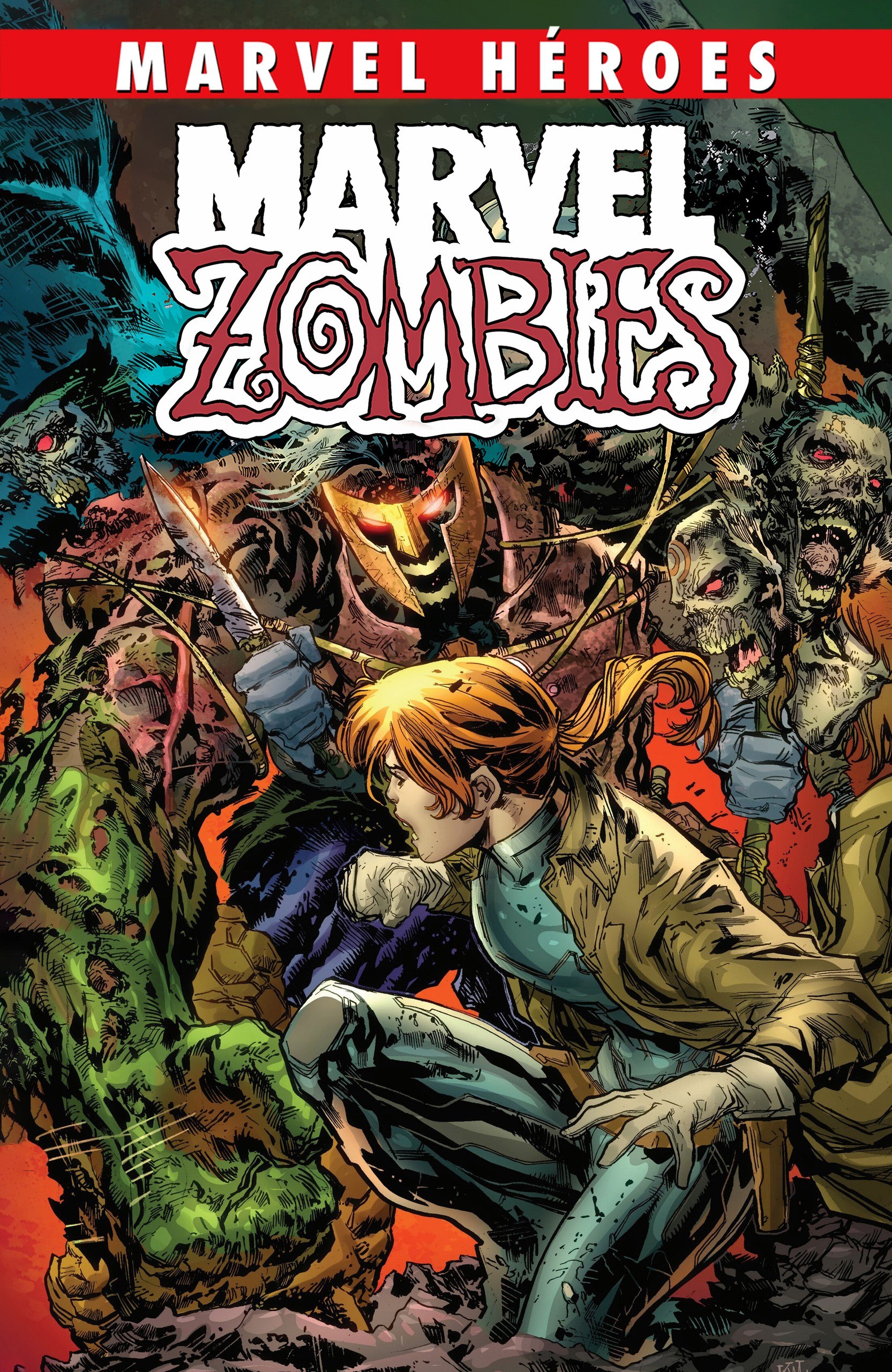 Portada ampliada de MARVEL ZOMBIES