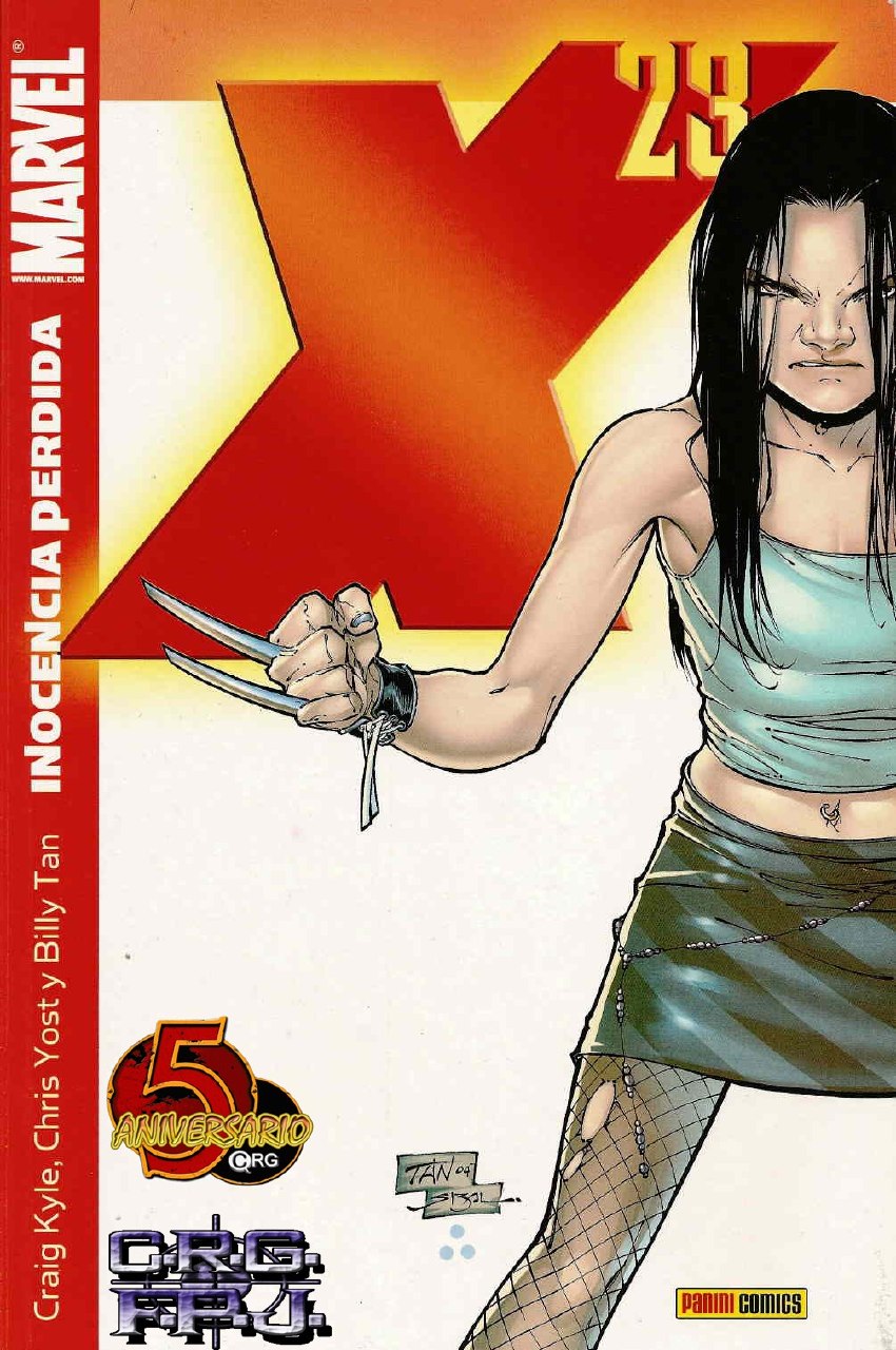 Portada ampliada de X28