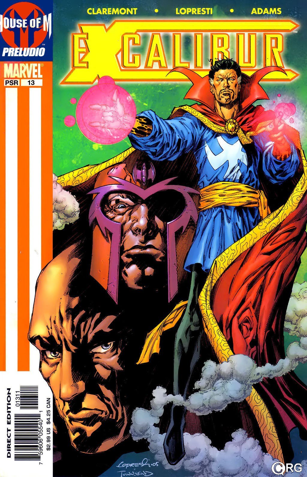 Portada ampliada de EX CALIBUR