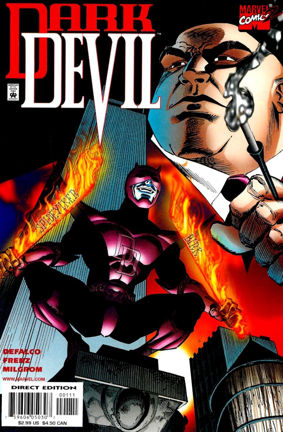 Portada ampliada de DARK DEVIL