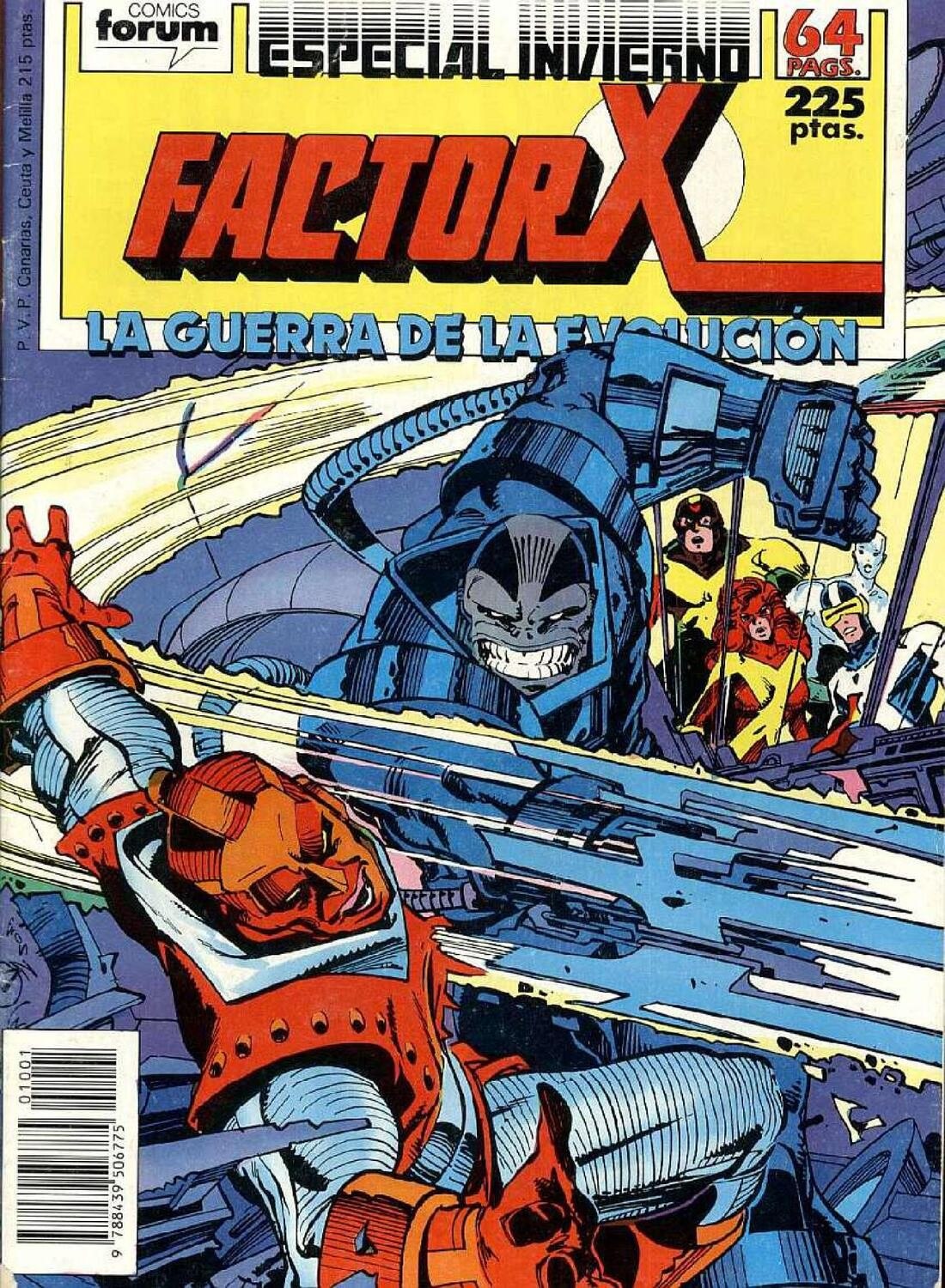 Portada ampliada de FACTOR X