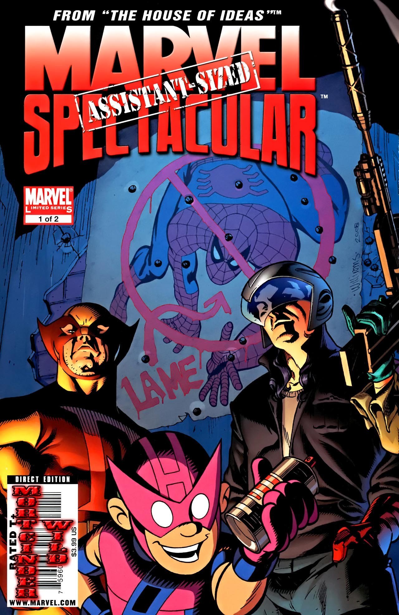 Portada ampliada de MARVEL ASSISTANT-SIZED SPECTACULAR