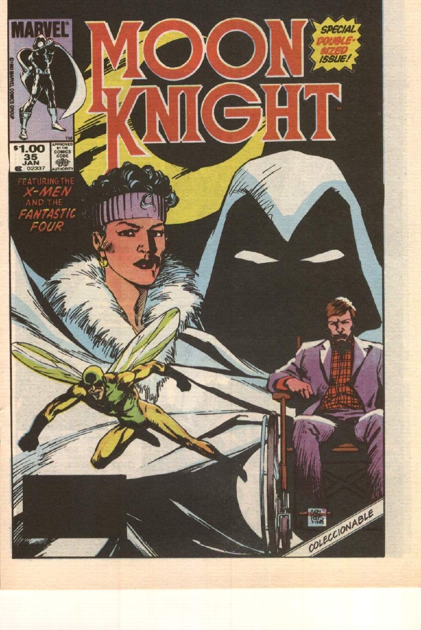 Portada ampliada de MOON KNIGHT