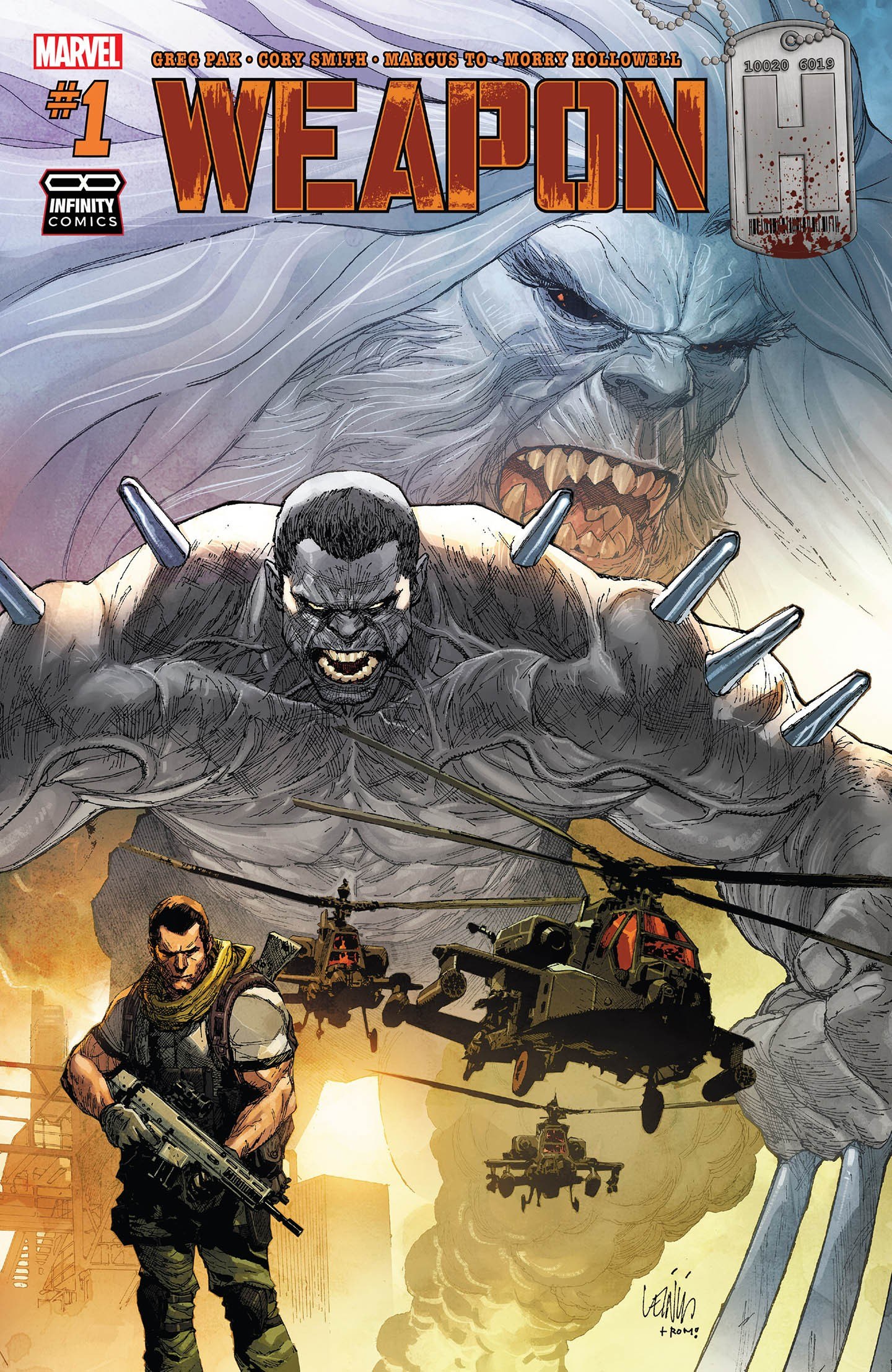 Portada ampliada de WEAPON