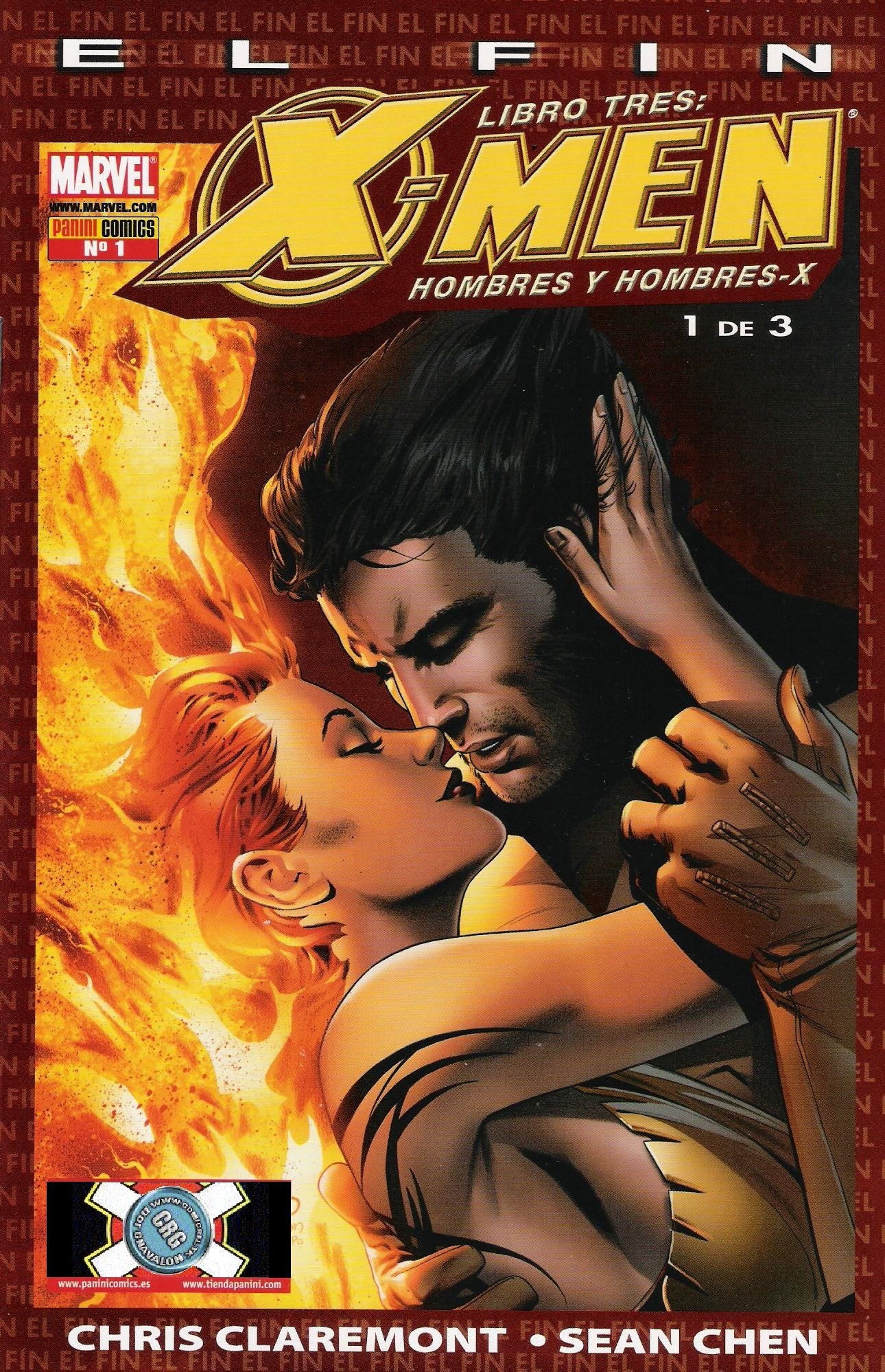 Portada ampliada de X-MEN HOMBRES Y HOMBRES-X