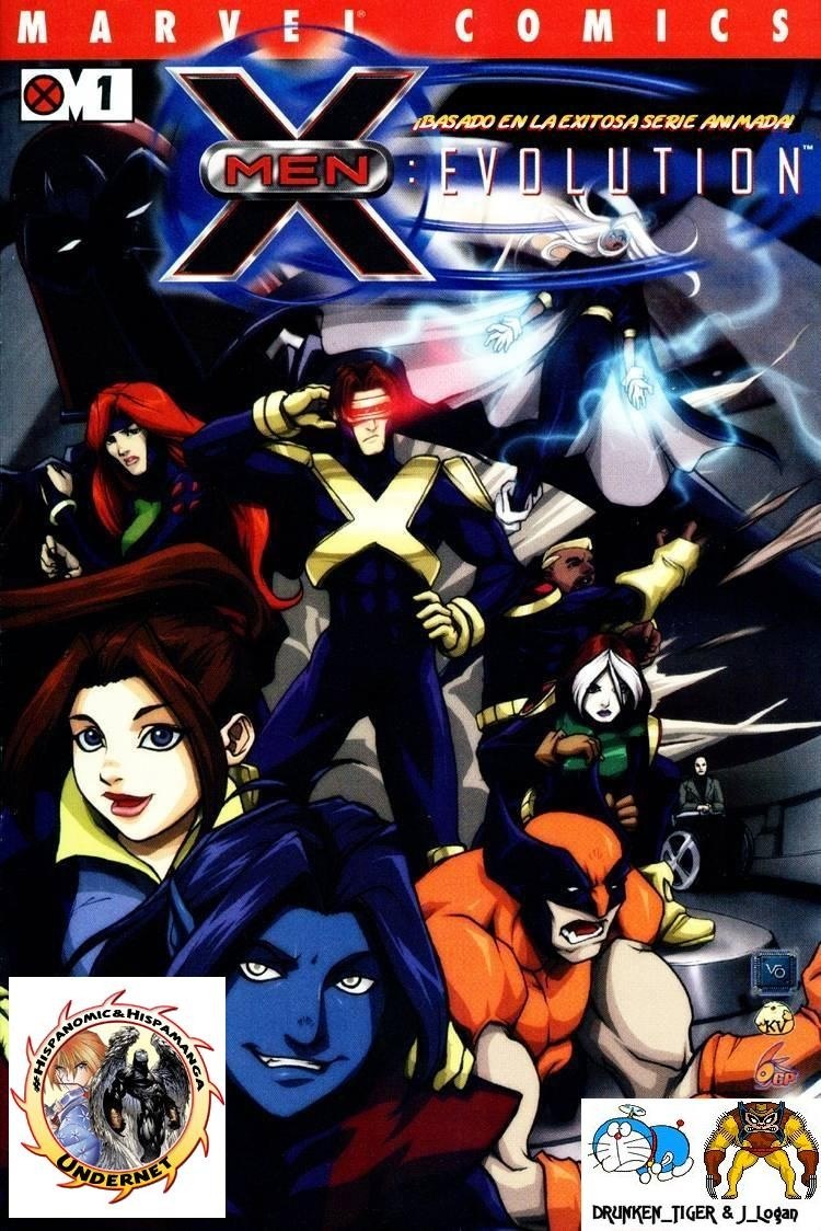 Portada ampliada de X-Men: Evolution