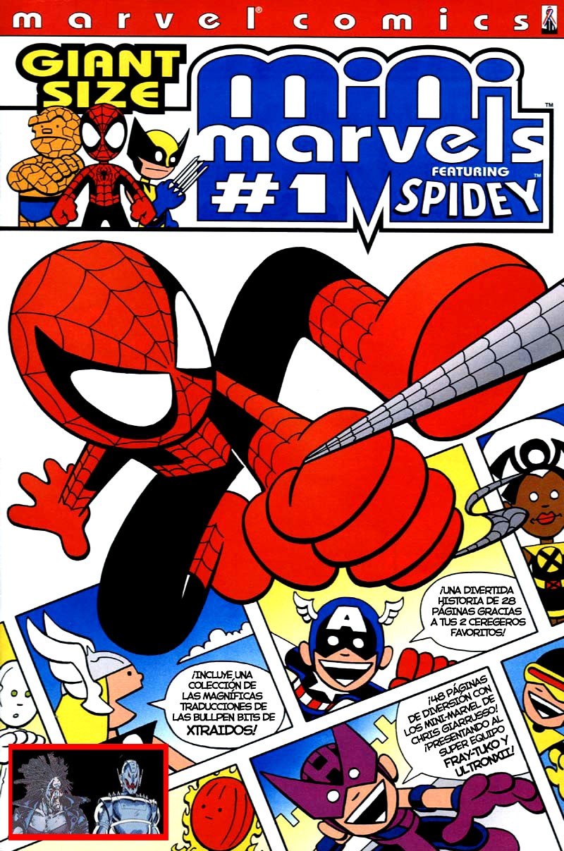 Portada ampliada de Mini Marvels #1