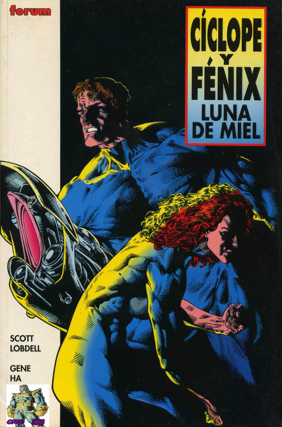 Portada ampliada de CÍCLOPE Y FÉNIX LUNA DE MIEL