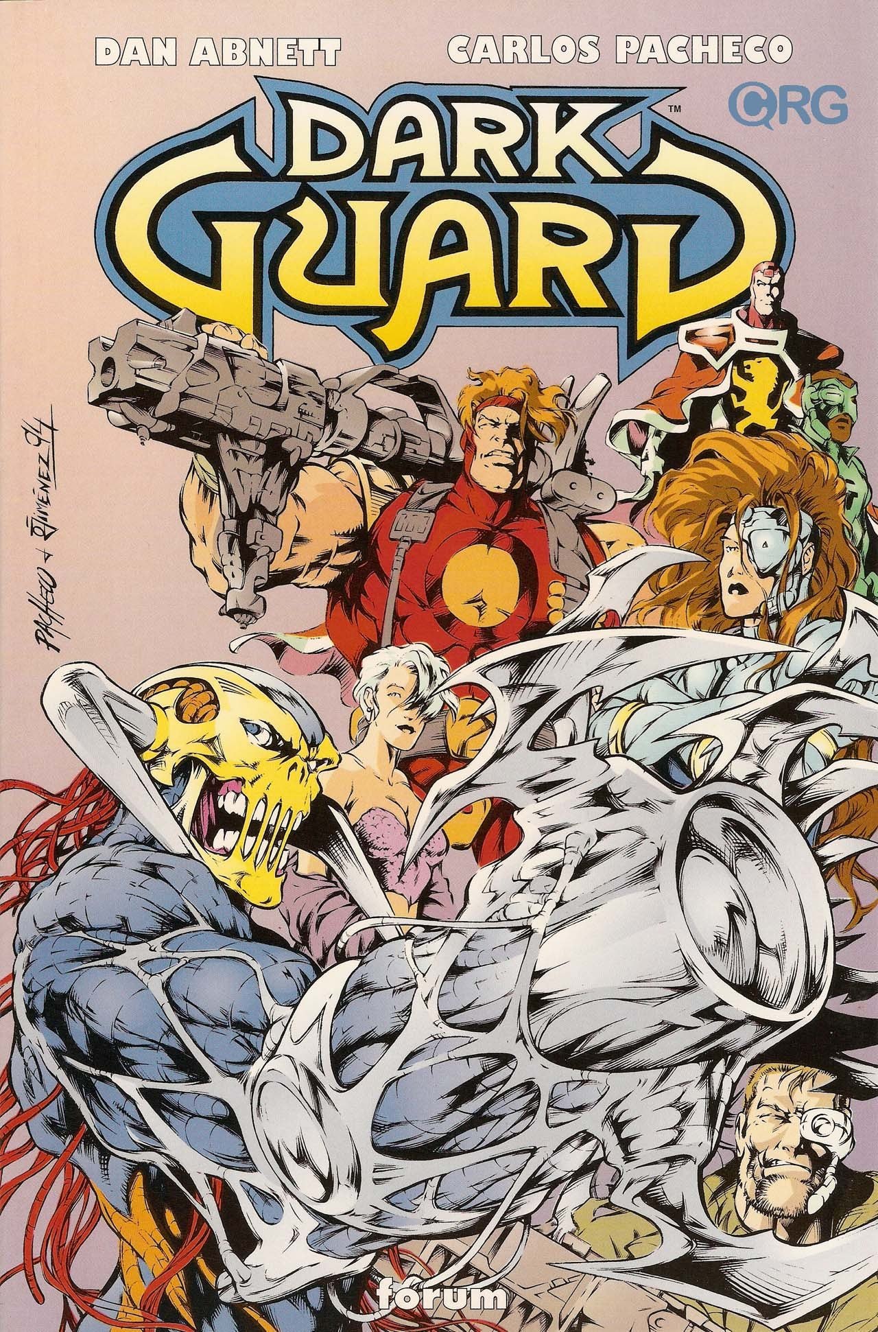 Portada ampliada de DARK GUARD