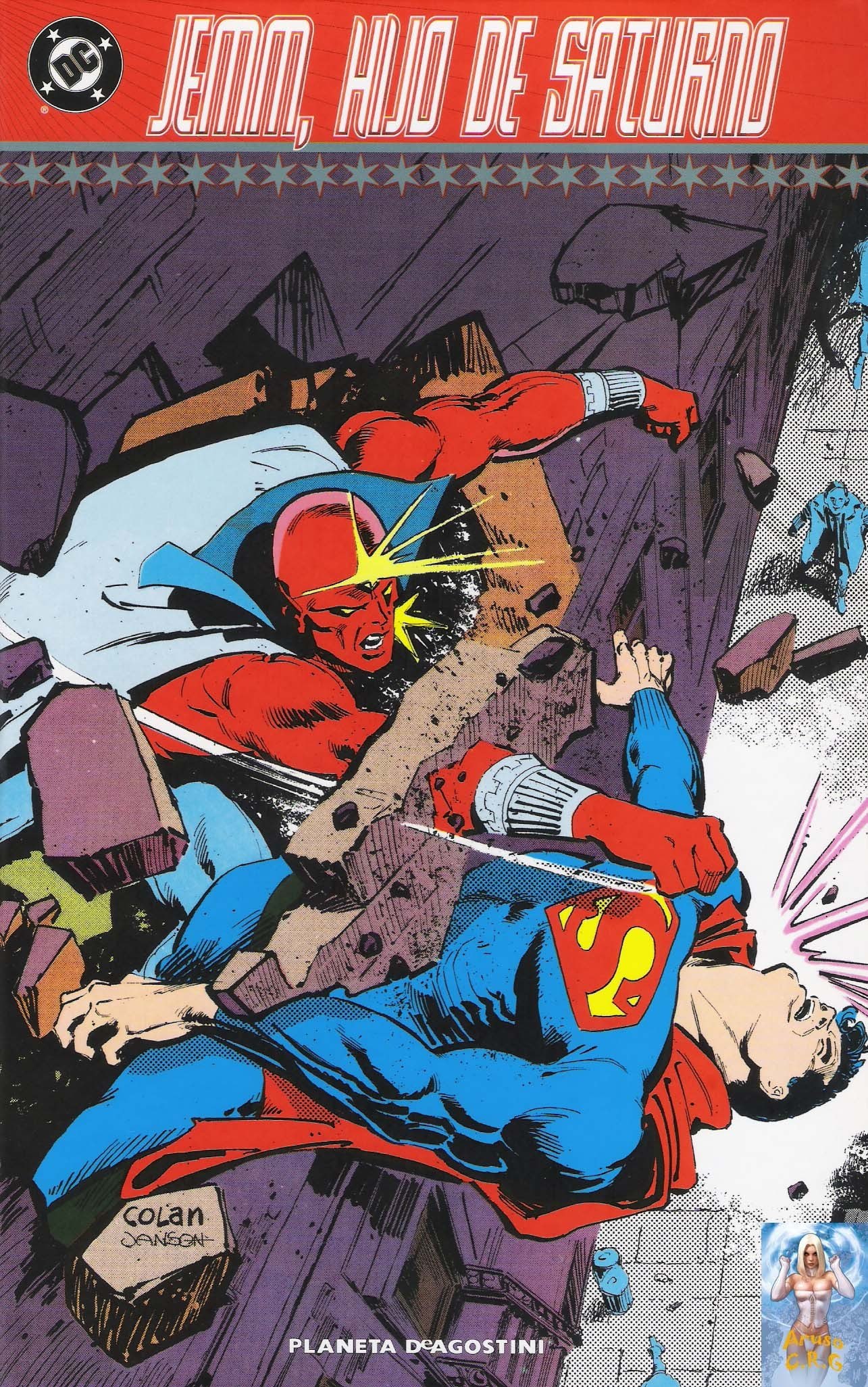 Portada ampliada de JEMIN, HUO DE SATURNO