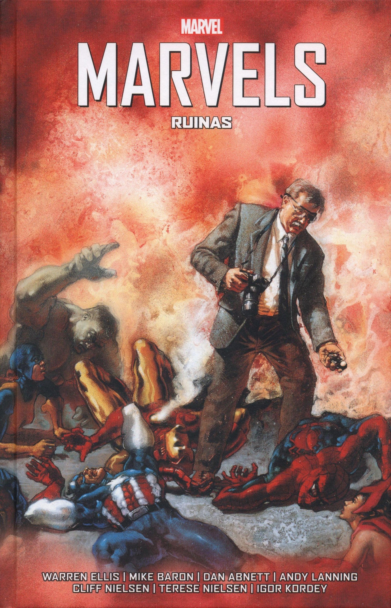Portada ampliada de MARVELS RUINAS