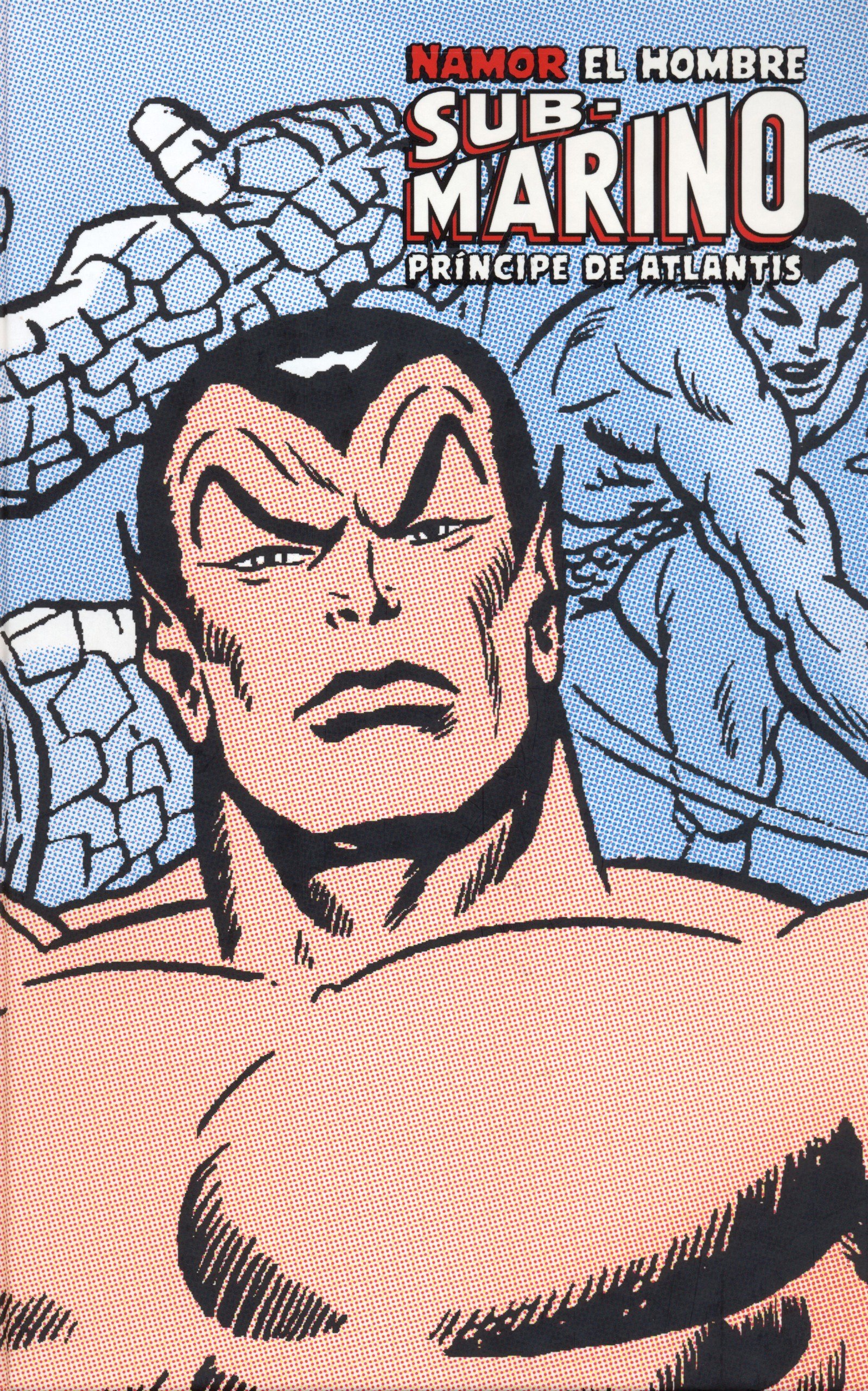 Portada ampliada de NAMOR EL HOMBRE SUB-MARINO PRÍNCIPE DE ATLANTIS