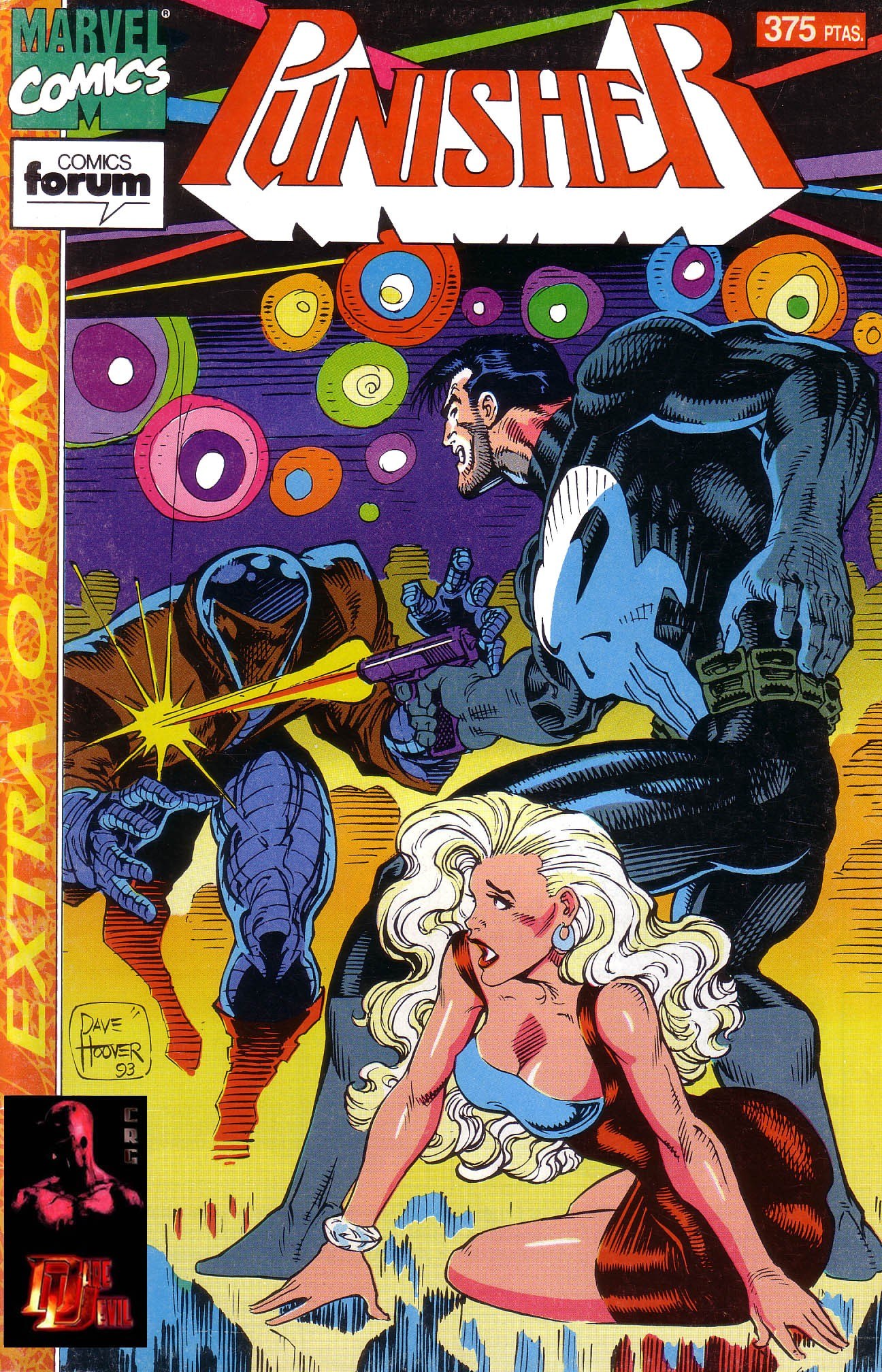Portada ampliada de PUNISHER