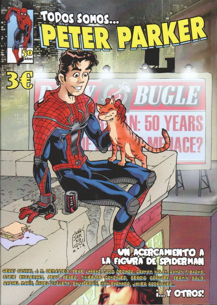 Portada ampliada de Todos somos... Peter Parker