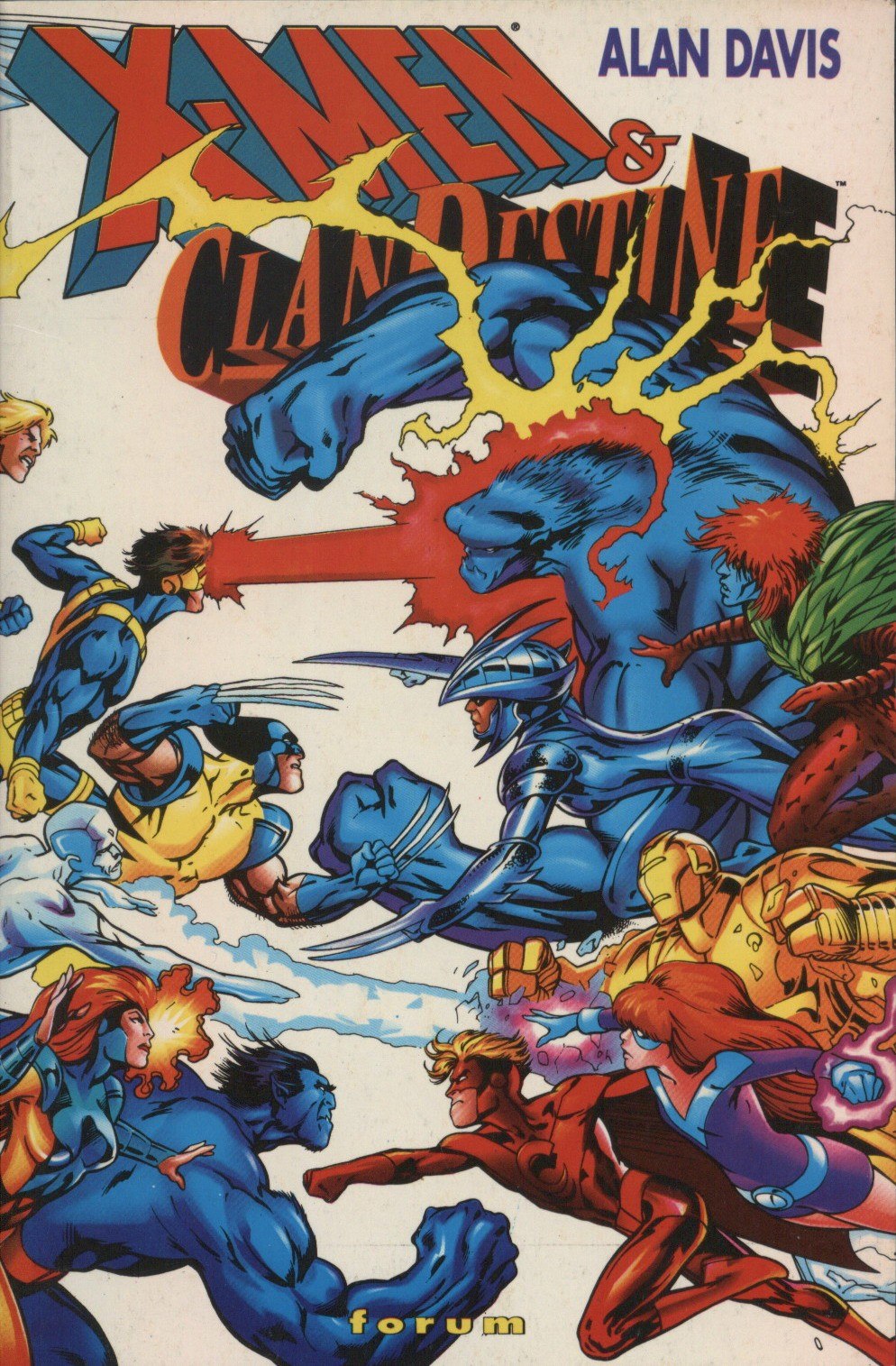 Portada ampliada de X-MEN & CLAN DESTINE