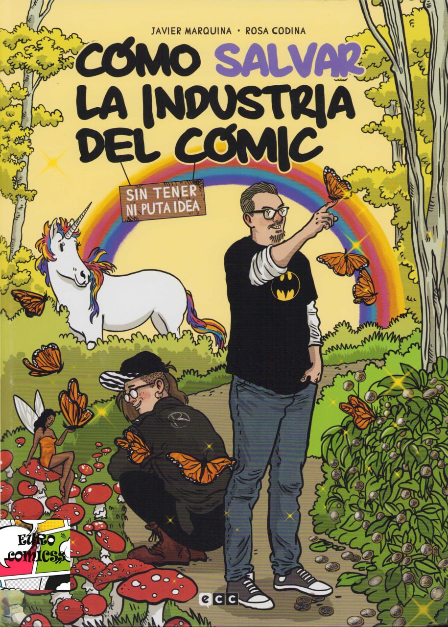 Portada ampliada de Cómo salvar la industria del cómic
