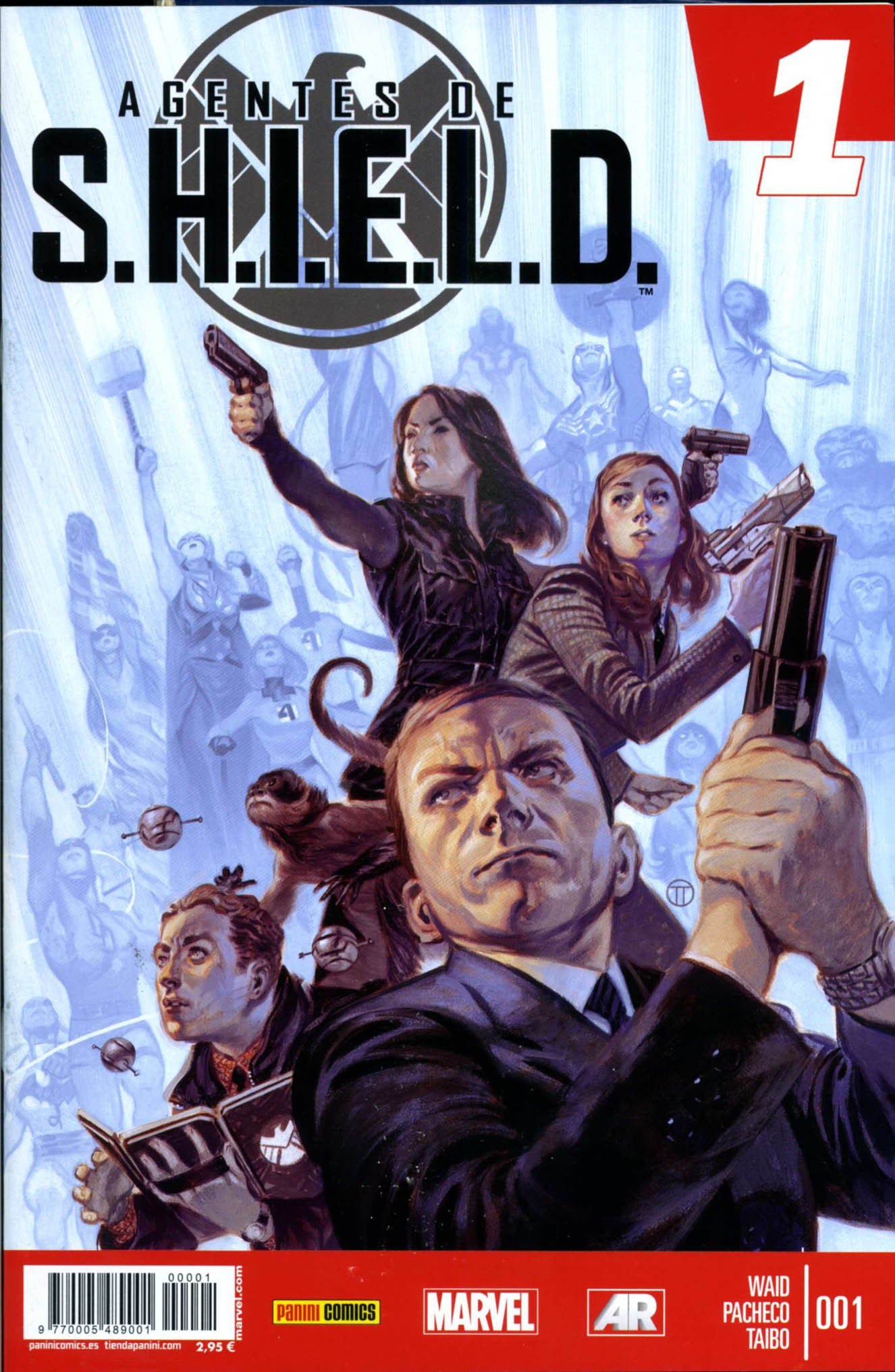 Portada ampliada de AGENTES DE S.H.I.E.L.D.