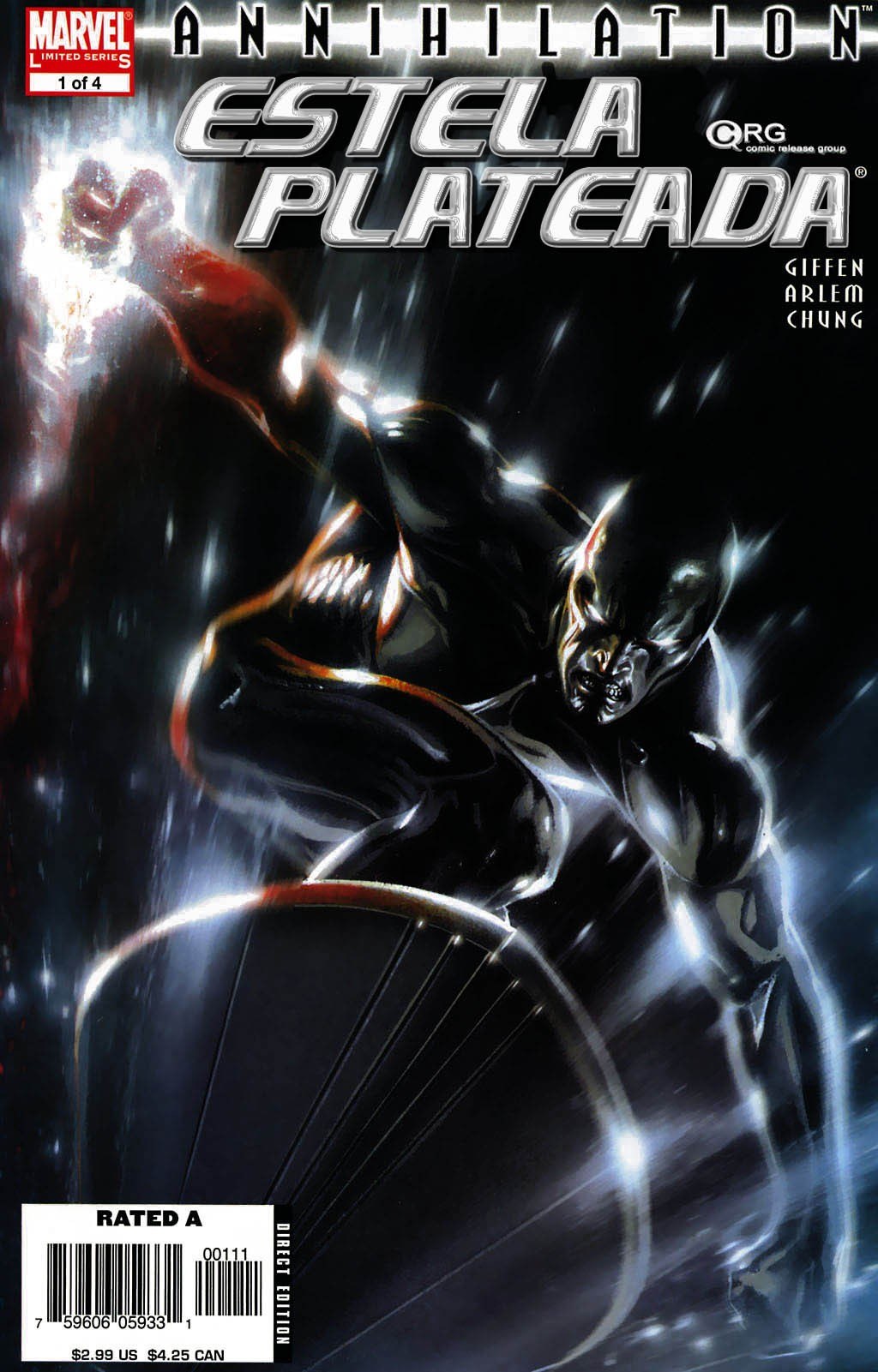 Portada ampliada de ANNIHILATION ESTELA PLATEADA
