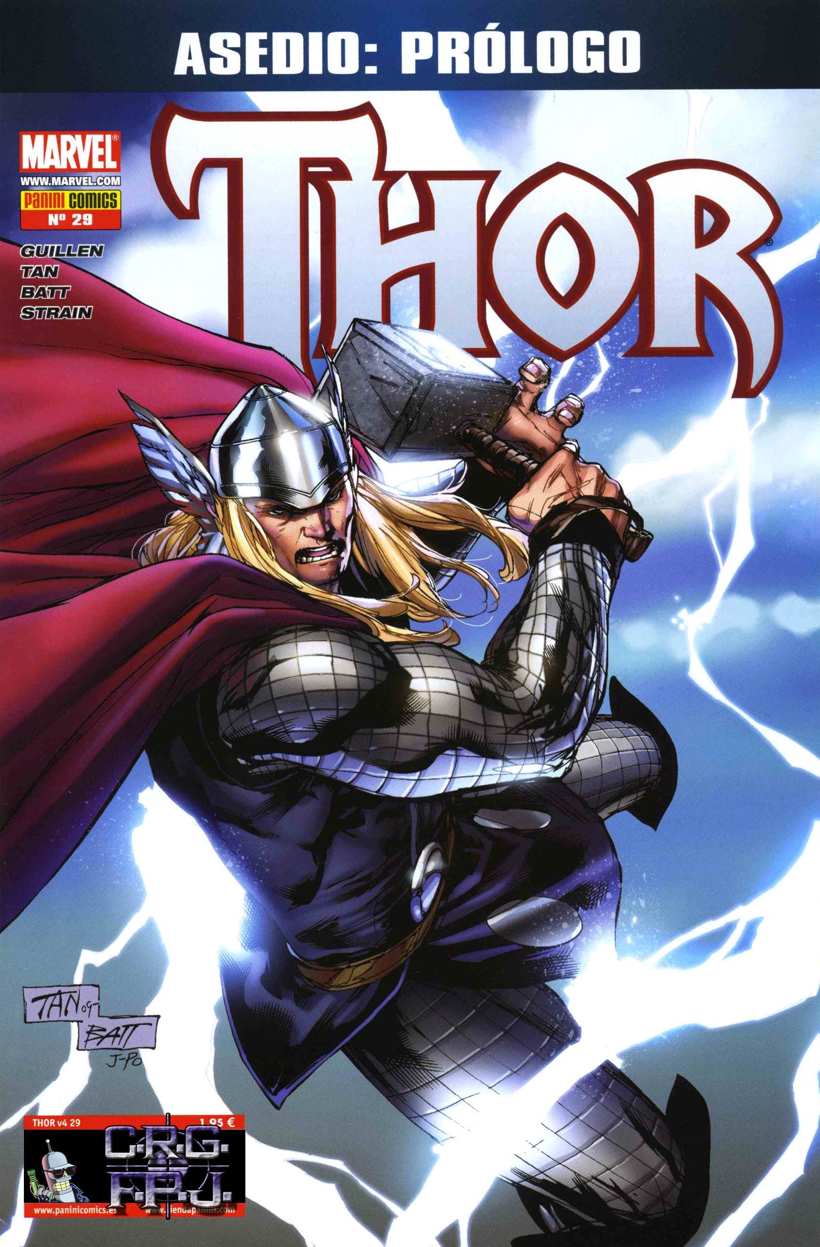 Portada ampliada de THOR