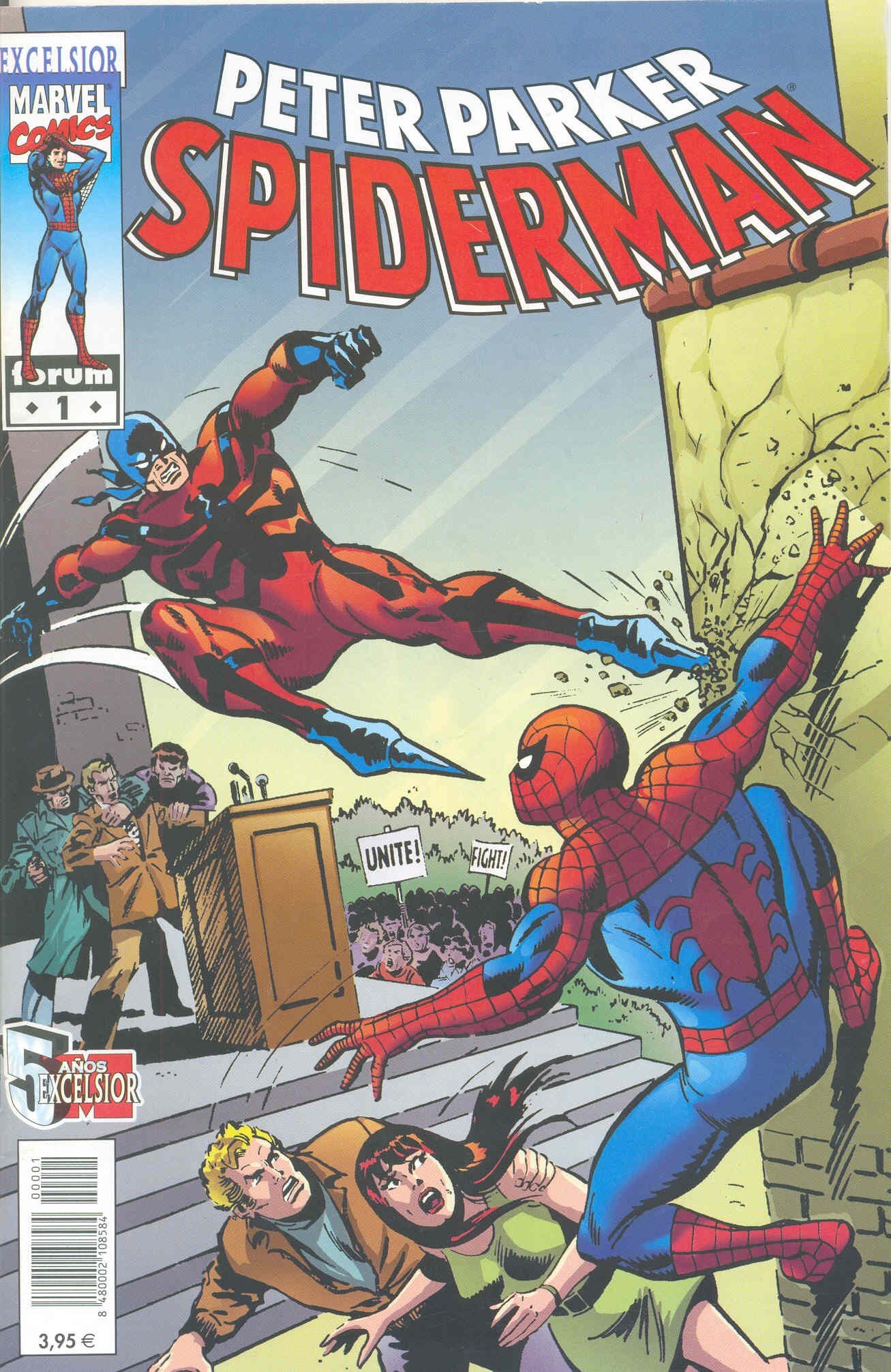 Portada ampliada de PETER PARKER SPIDERMAN