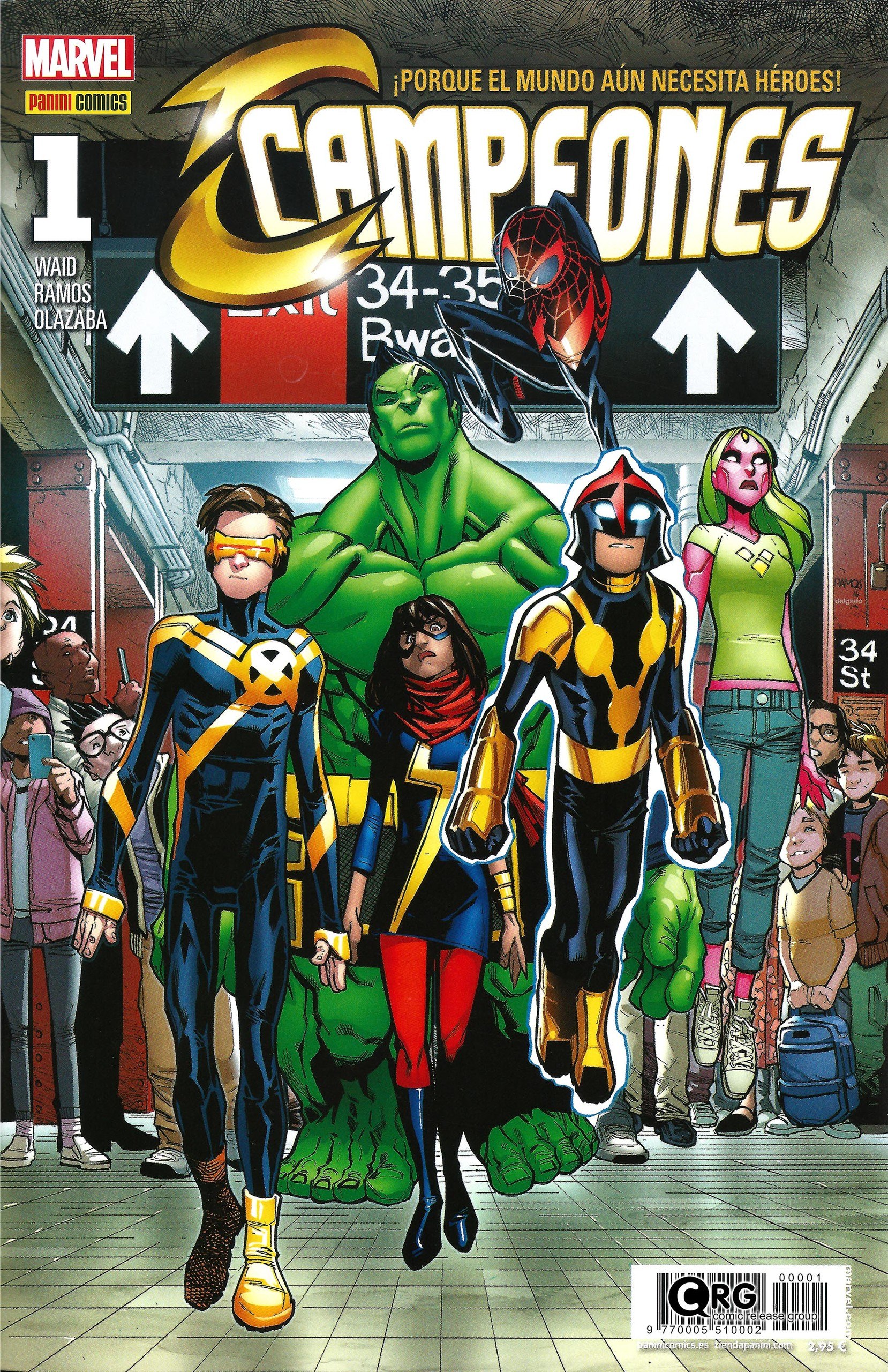Portada ampliada de CAMPEONES
