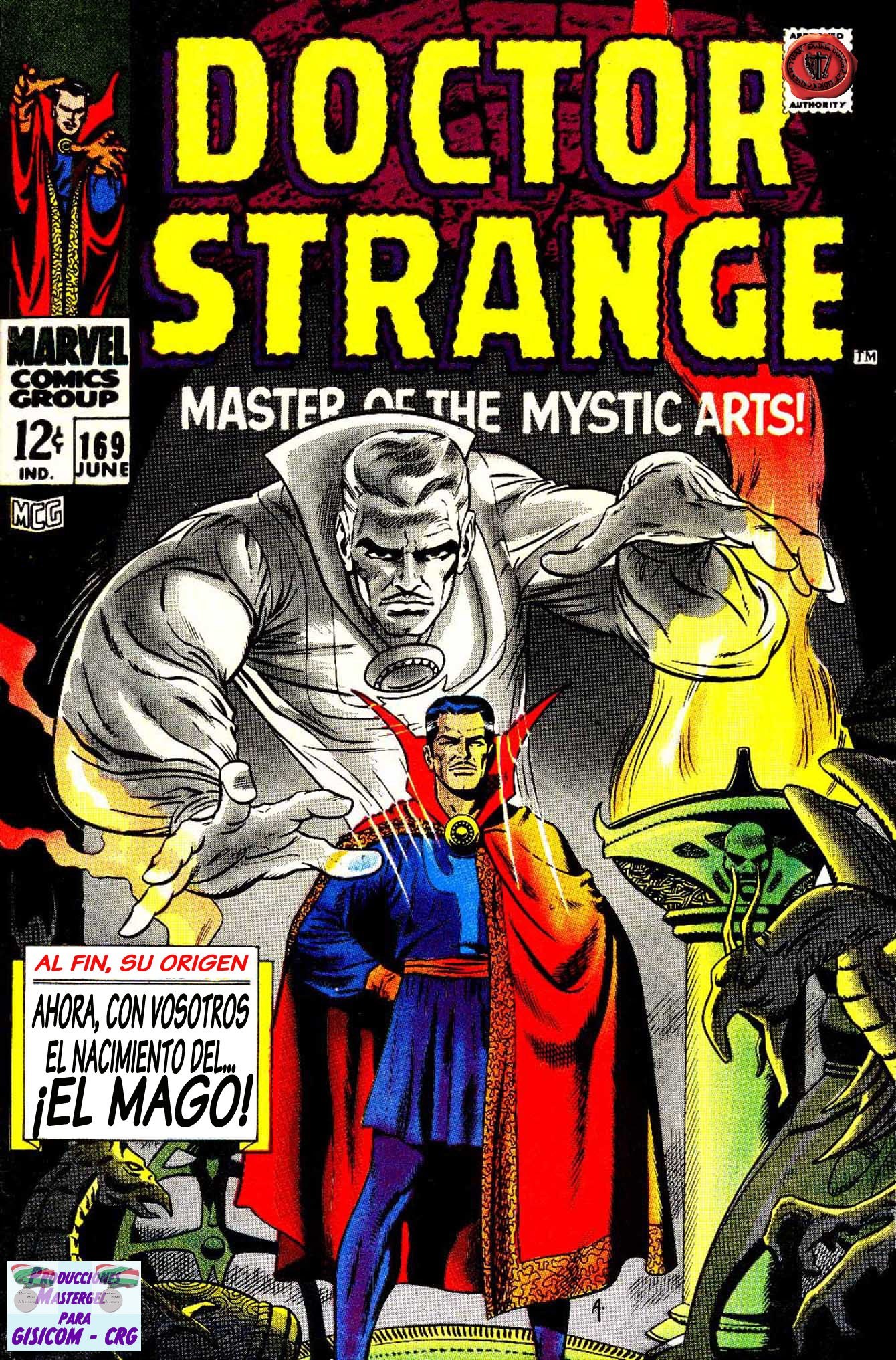 Portada ampliada de DOCTOR STRANGE