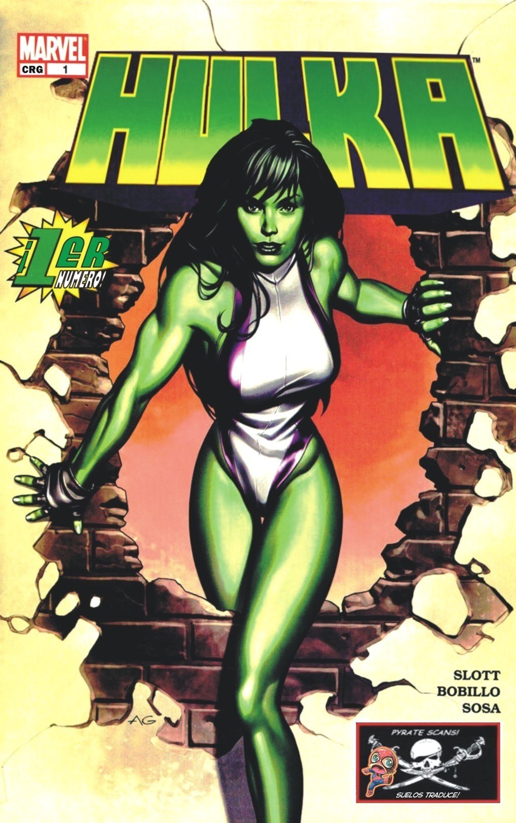 Portada ampliada de HULK