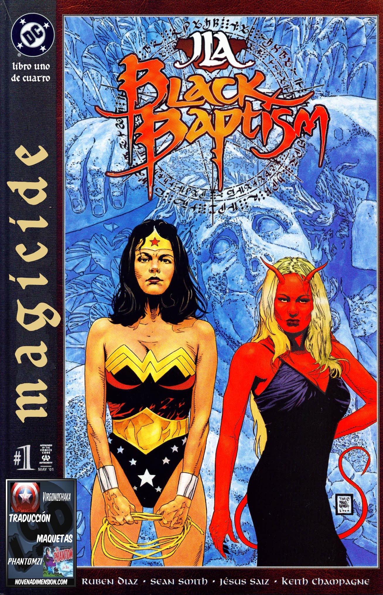 Portada ampliada de Black Baptism