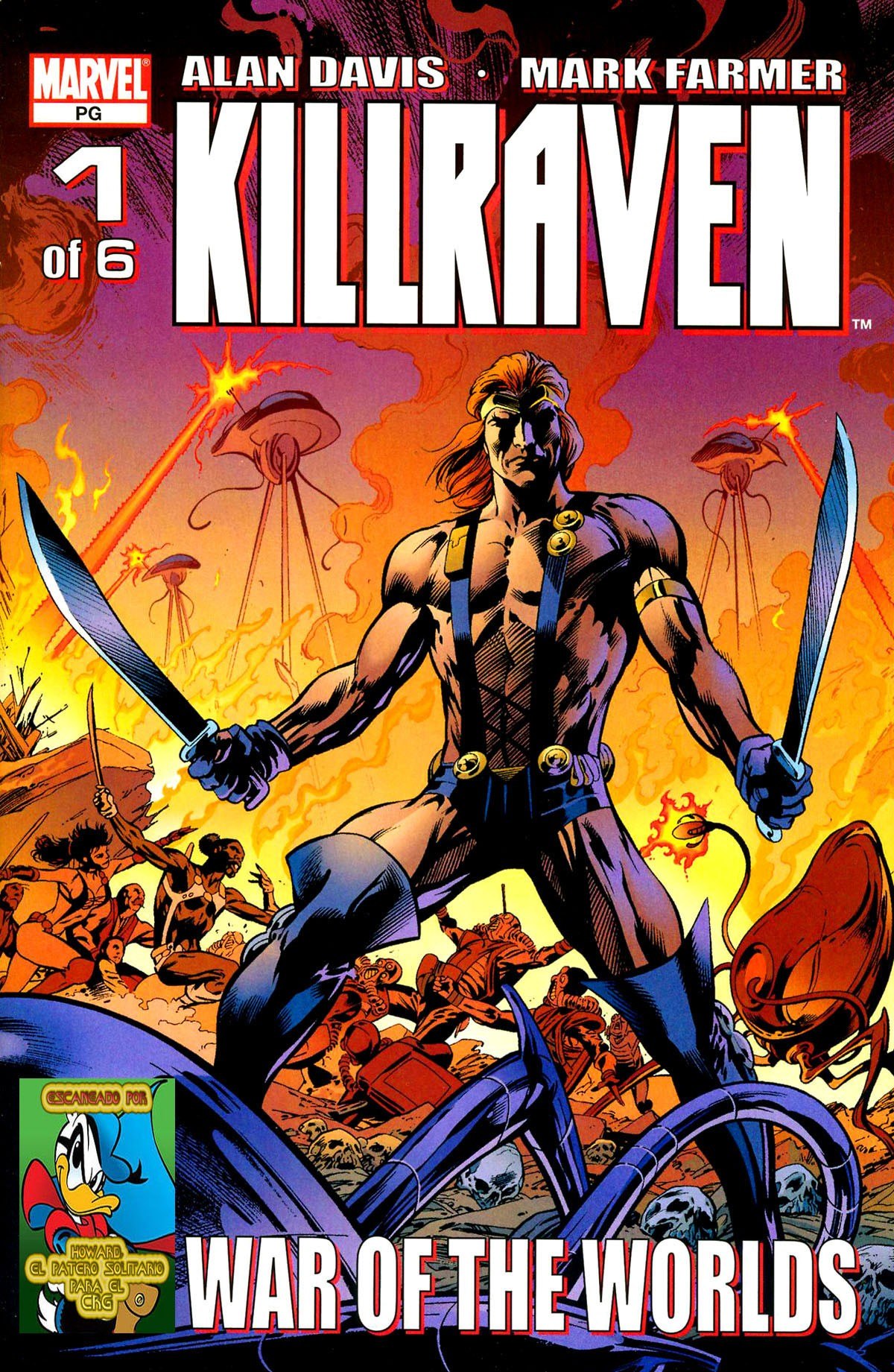 Portada ampliada de KILLRAVEN