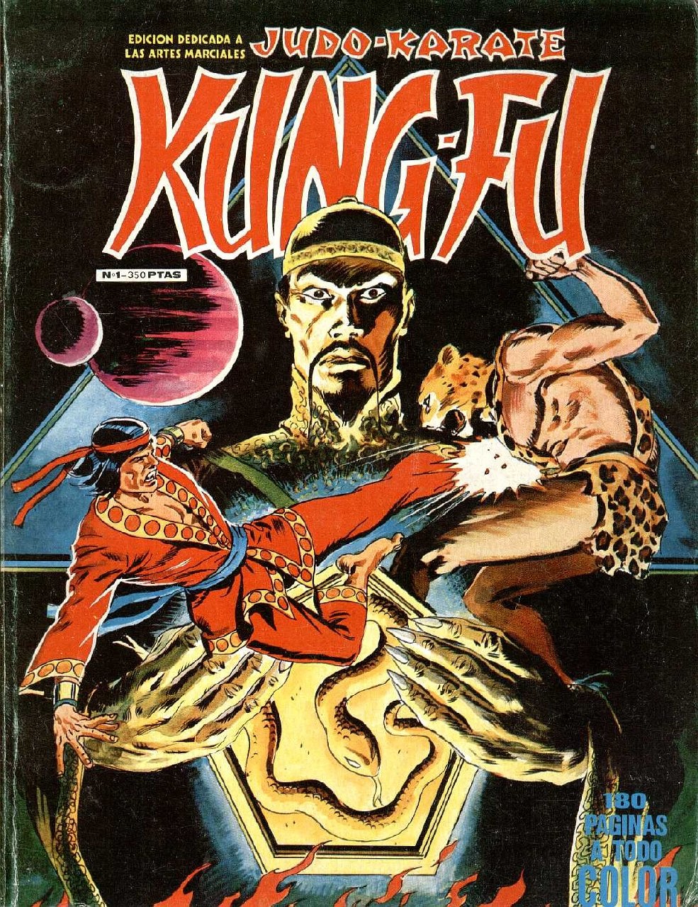 Portada ampliada de KUNG-FU
