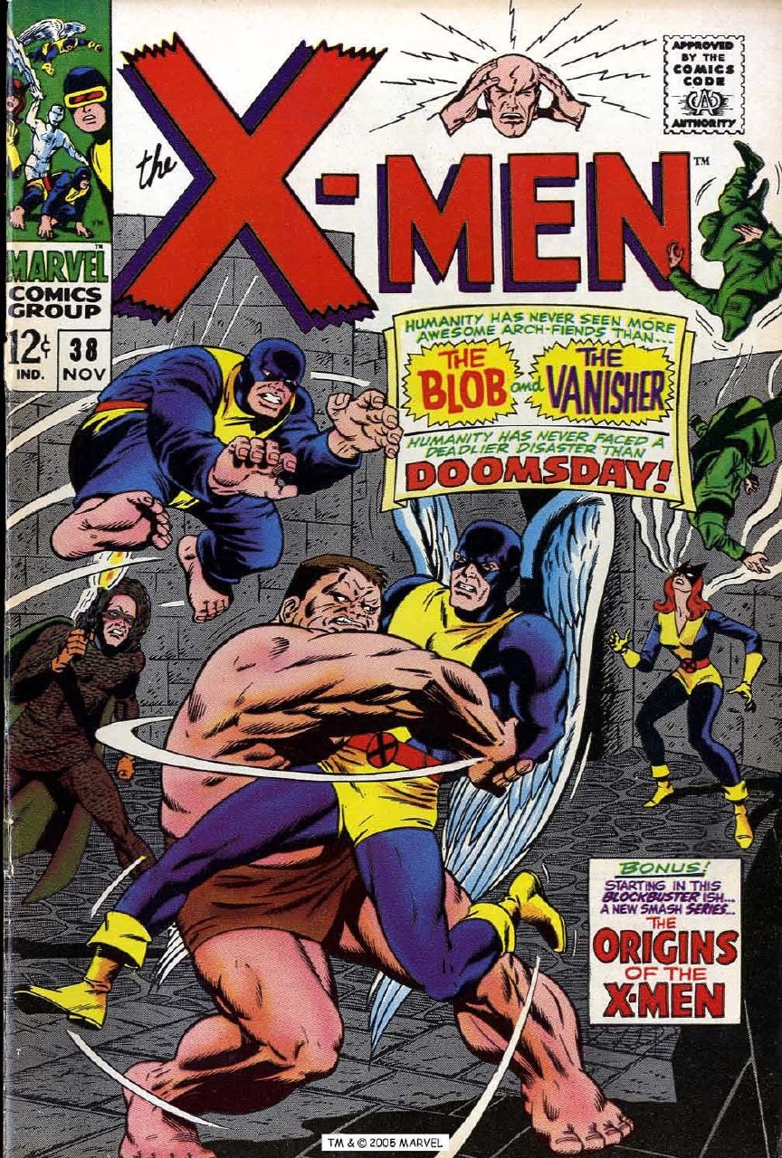 Portada ampliada de the X-MEN