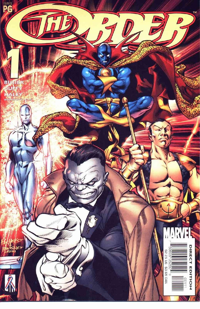 Portada ampliada de THE ORDER
