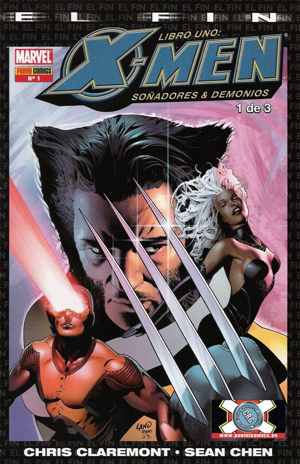 Portada ampliada de X-MEN SONADORES & DEMONIOS