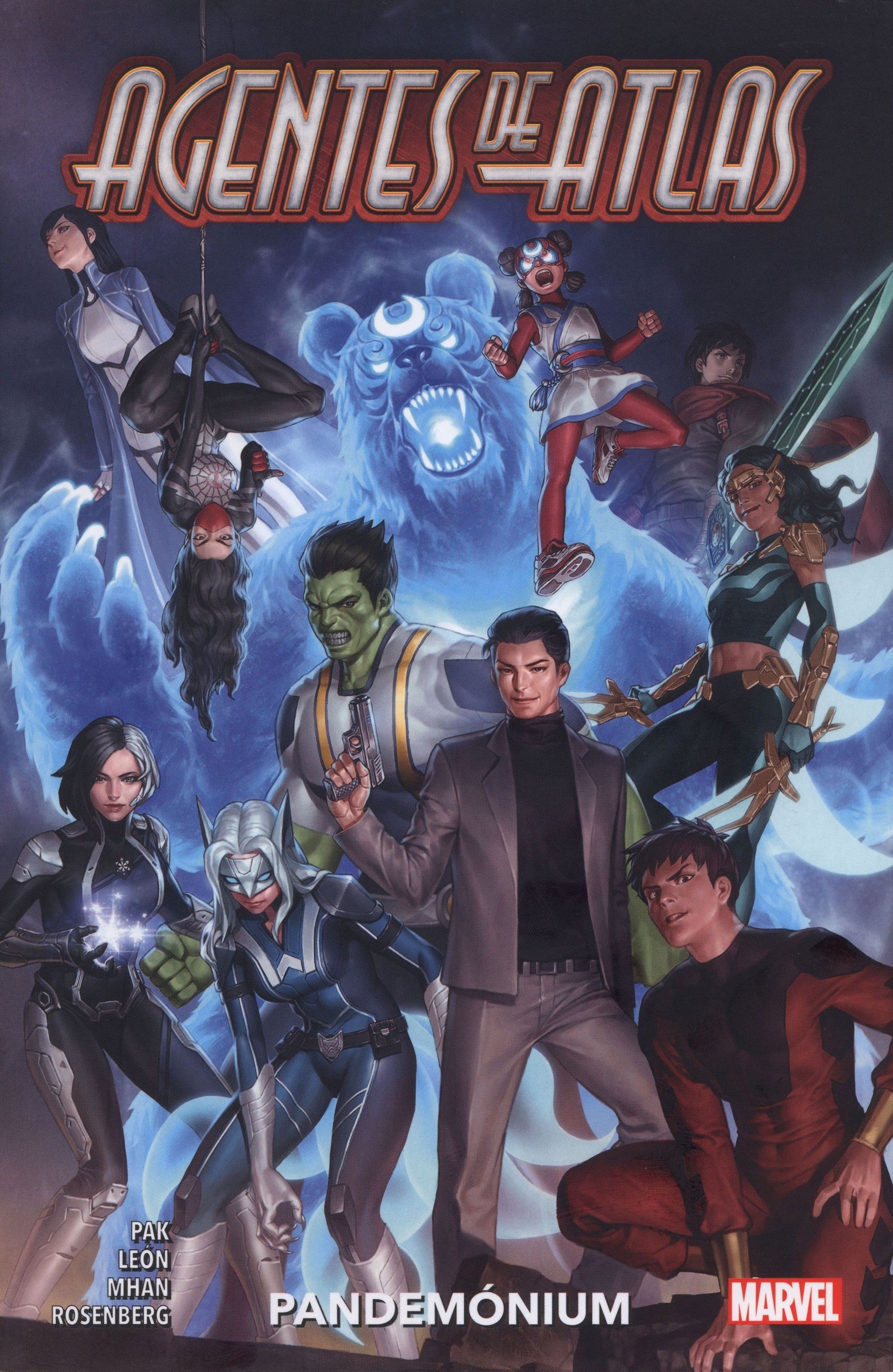 Portada ampliada de AGENTES DE ATLAS