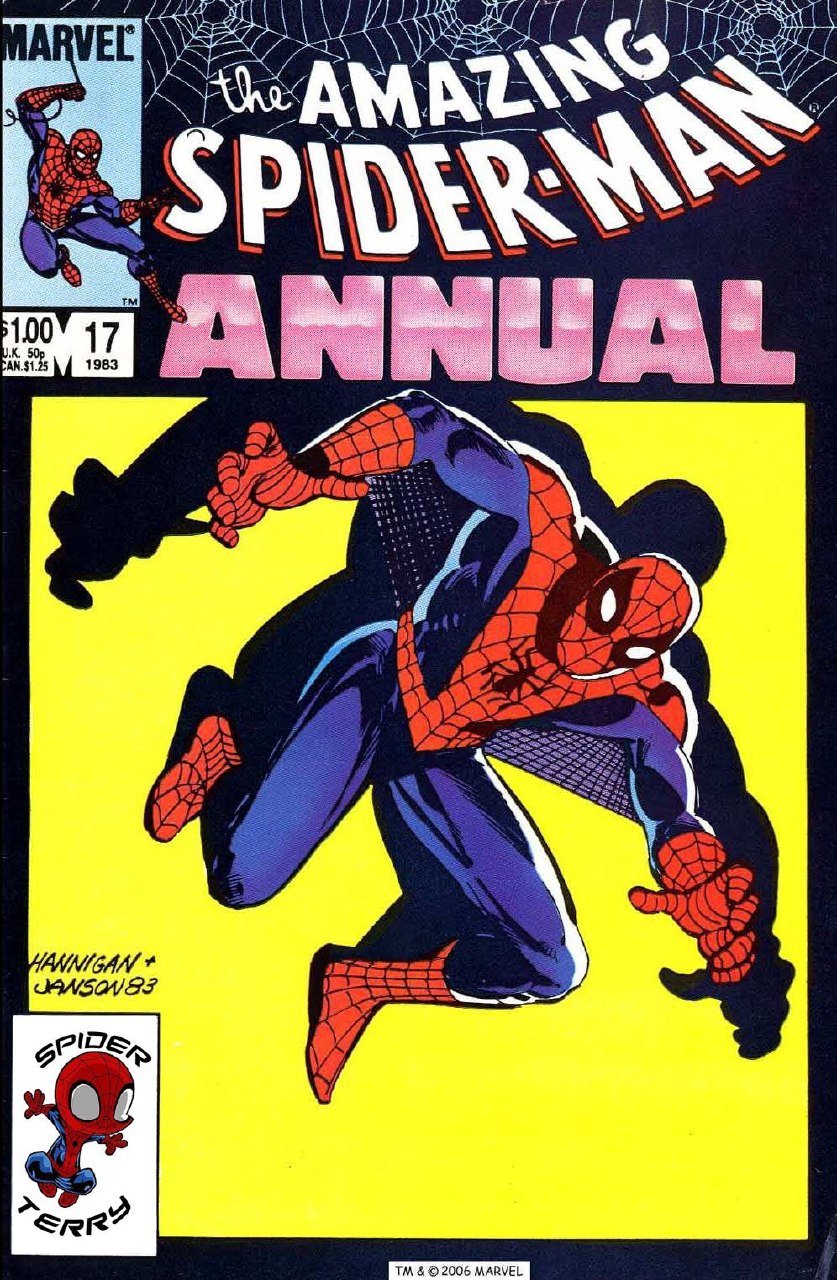 Portada ampliada de The Amazing Spider-Man Annual