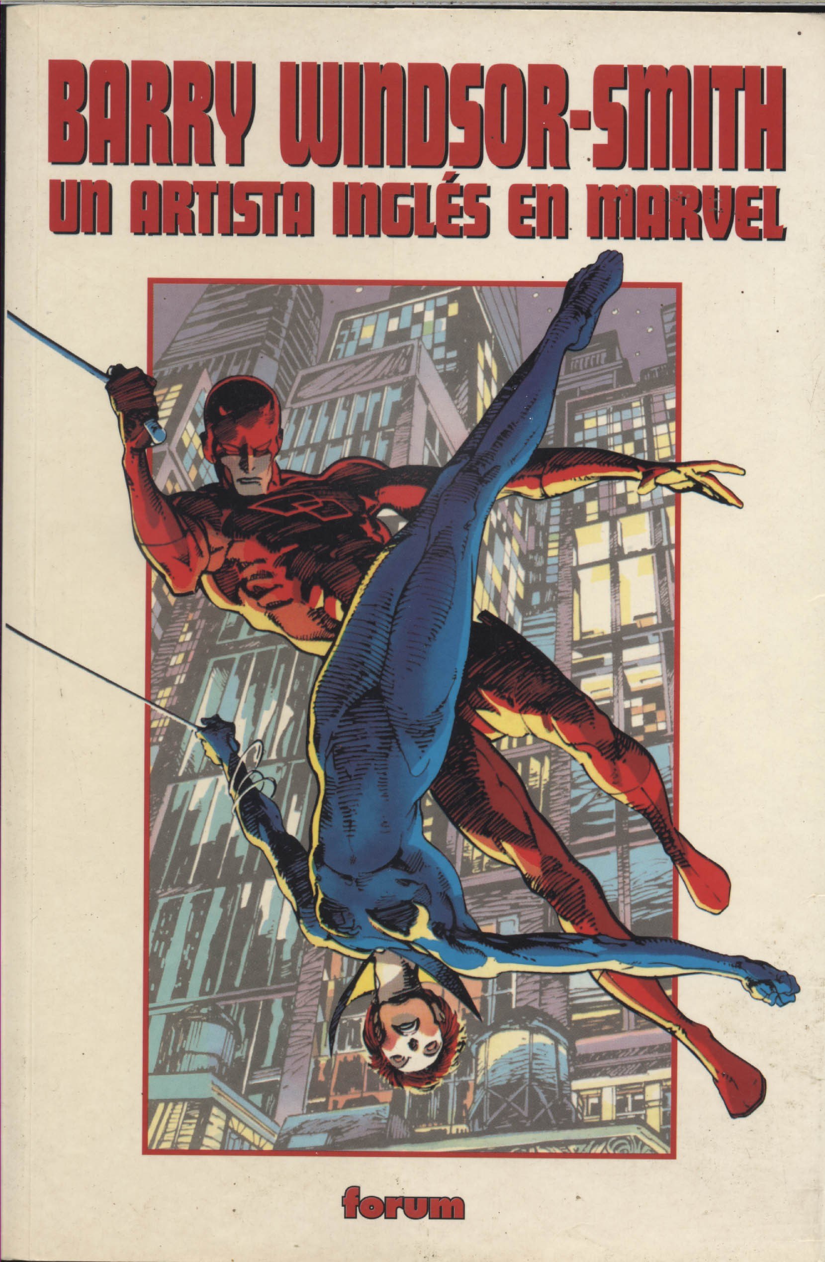 Portada ampliada de BARRY WINDSOR-SMITH UN ARTISTA INGLÉS EN MARVEL