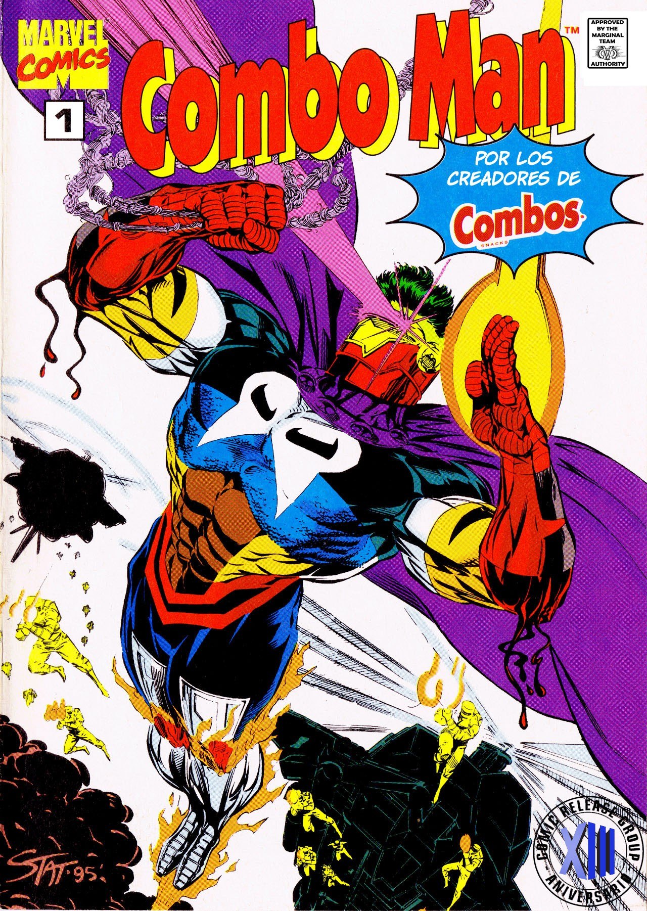 Portada ampliada de Combo Man