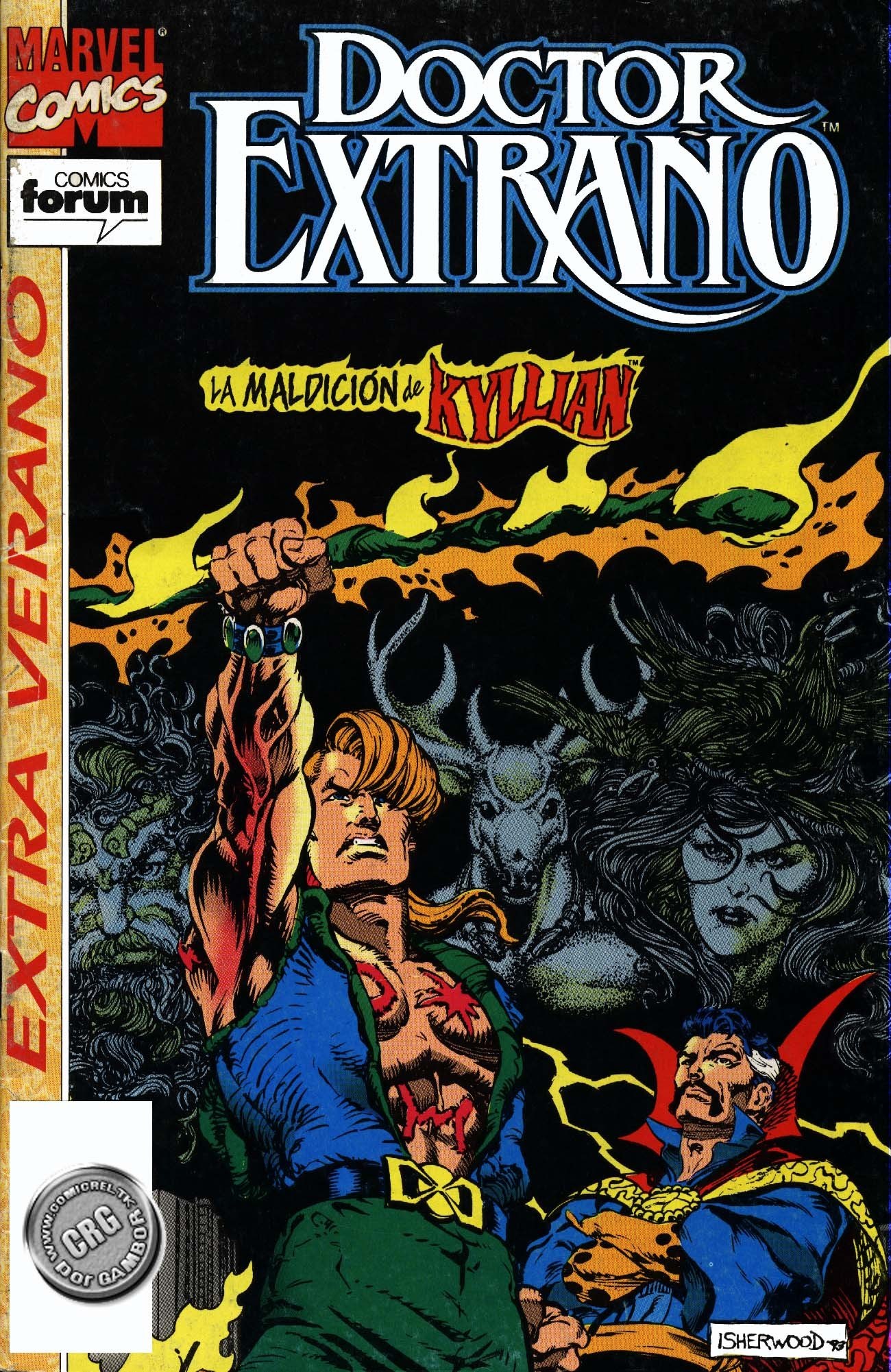 Portada ampliada de Doctor Extraño