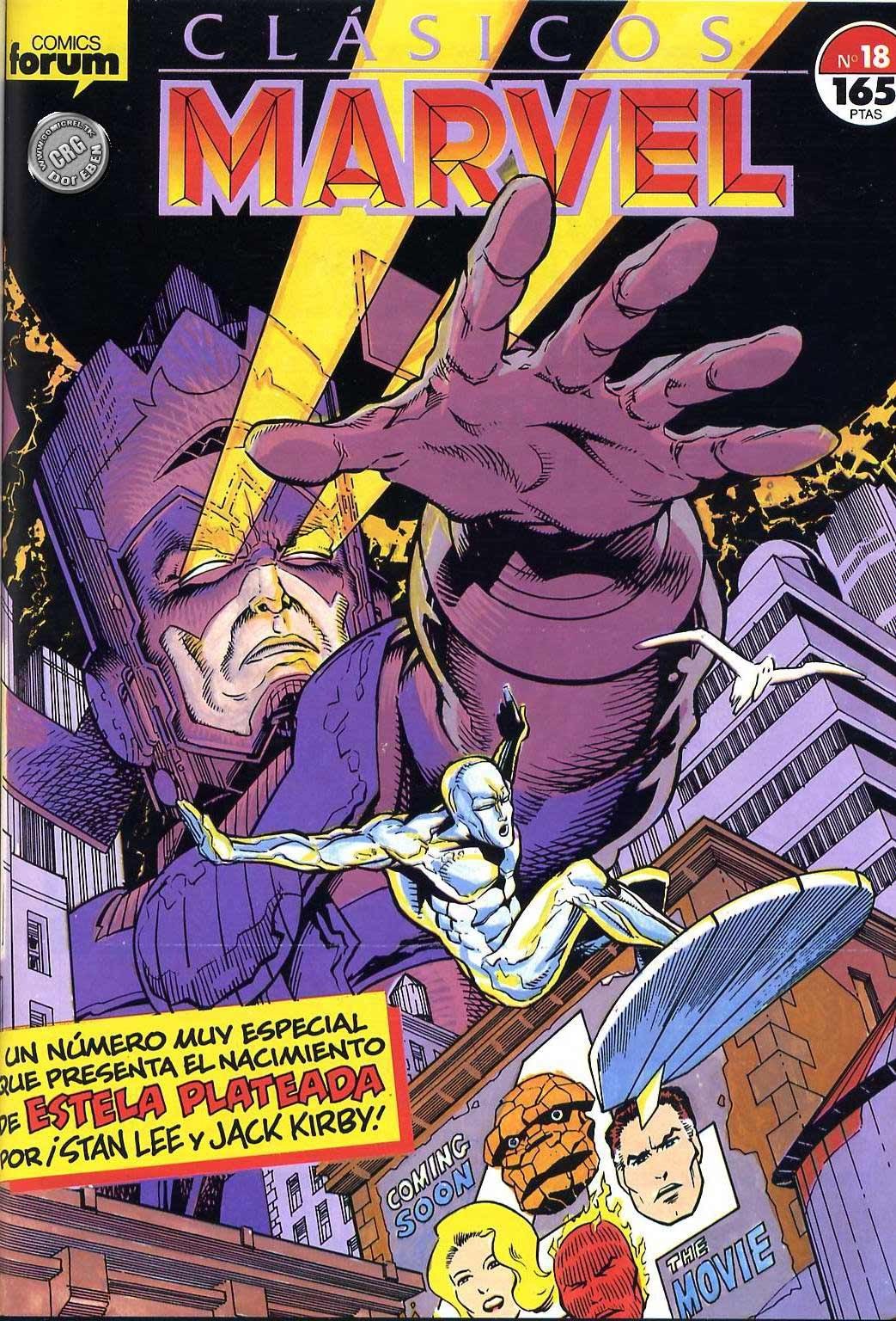 Portada ampliada de CLÁSICOS MARVEL